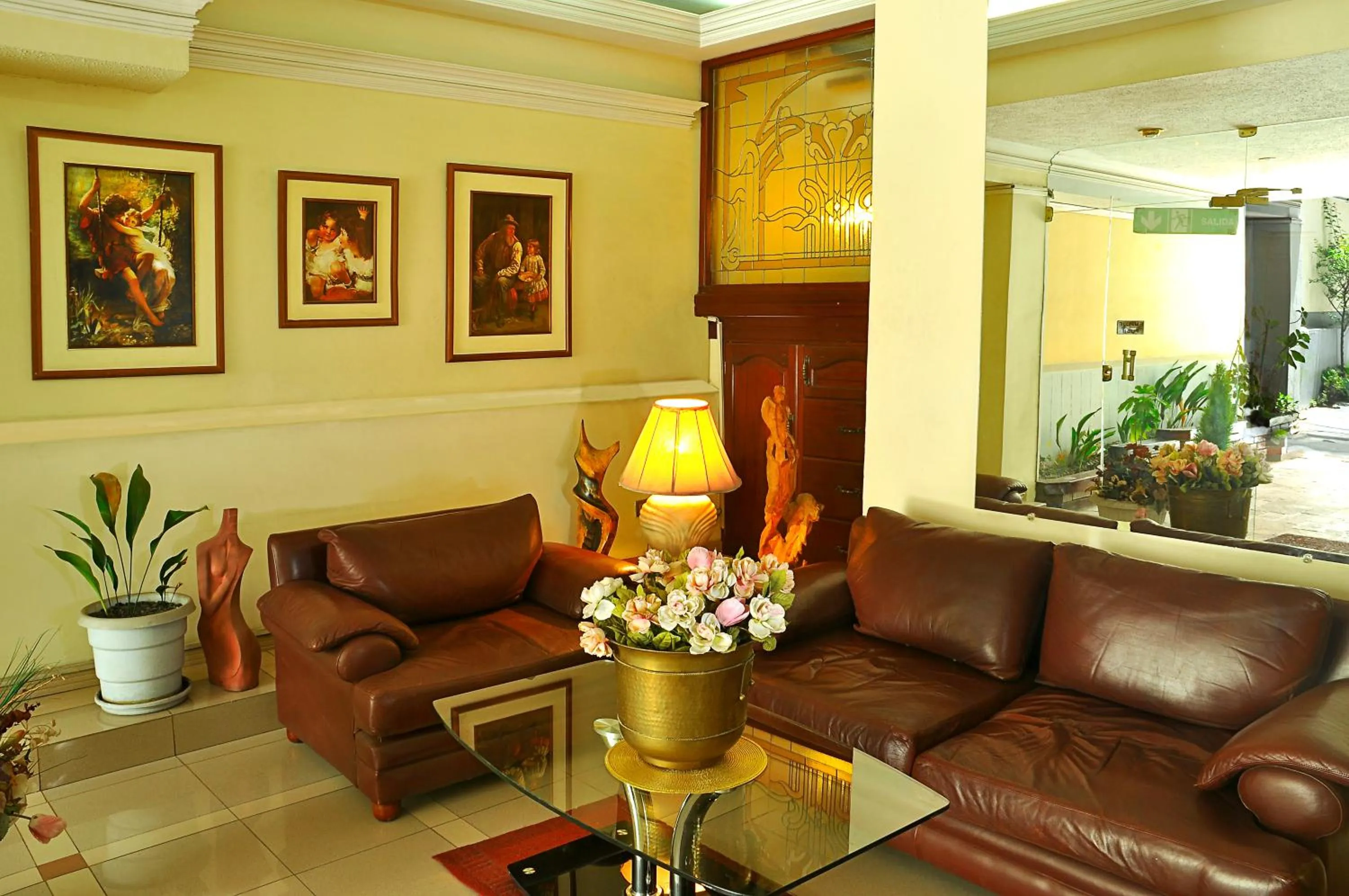 Lobby or reception in Alcalá Apart Hotel