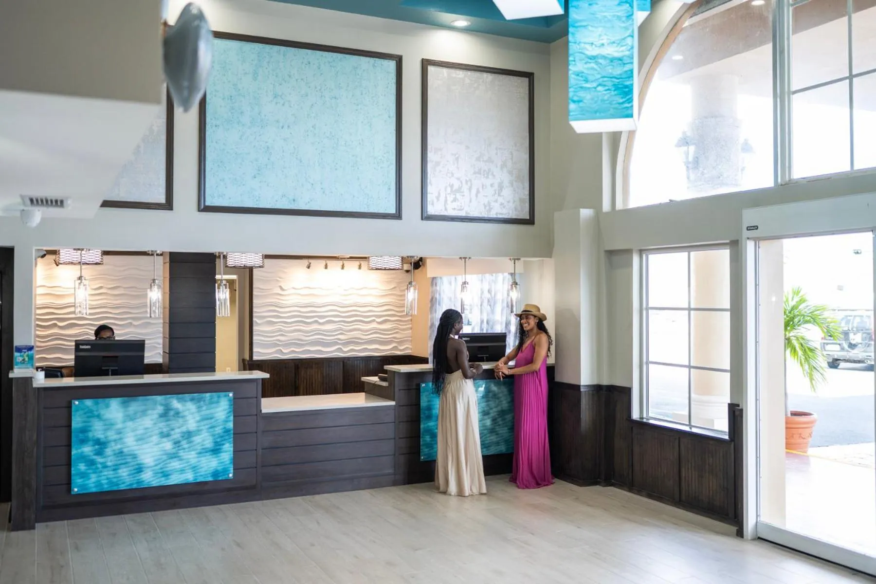 Lobby or reception in Windward Passage Hotel