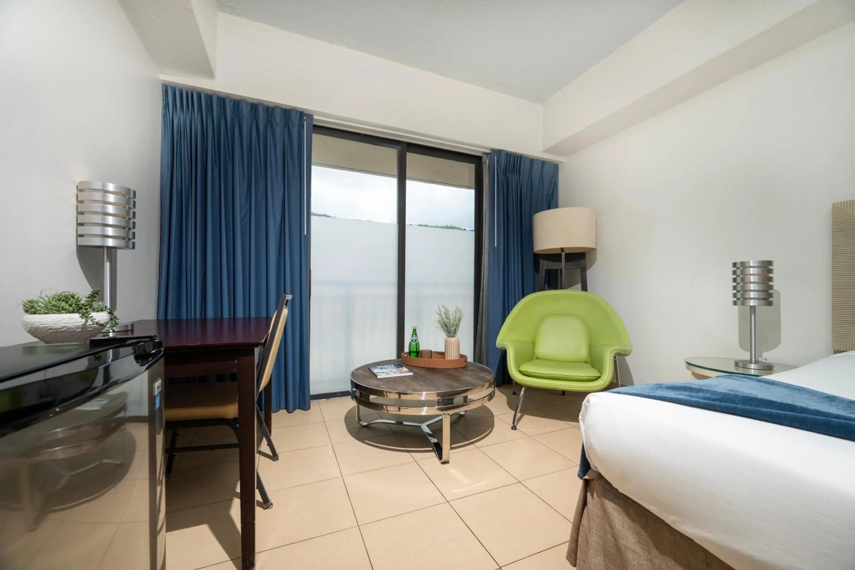 Bed in Windward Passage Hotel