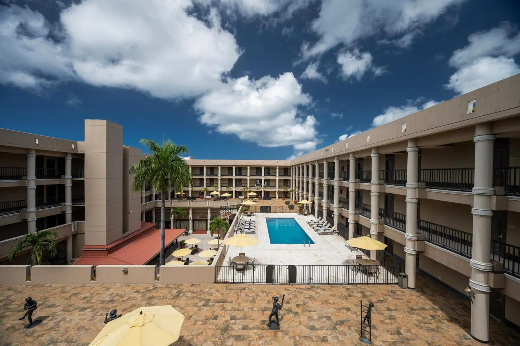 Swimming pool in Windward Passage Hotel