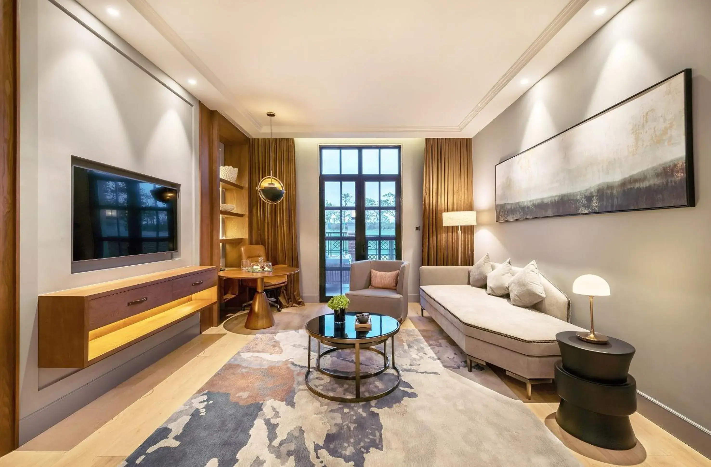 Property building, Bed in Meliá Shanghai Parkside Property building, Bed in Meliá Shanghai Parkside