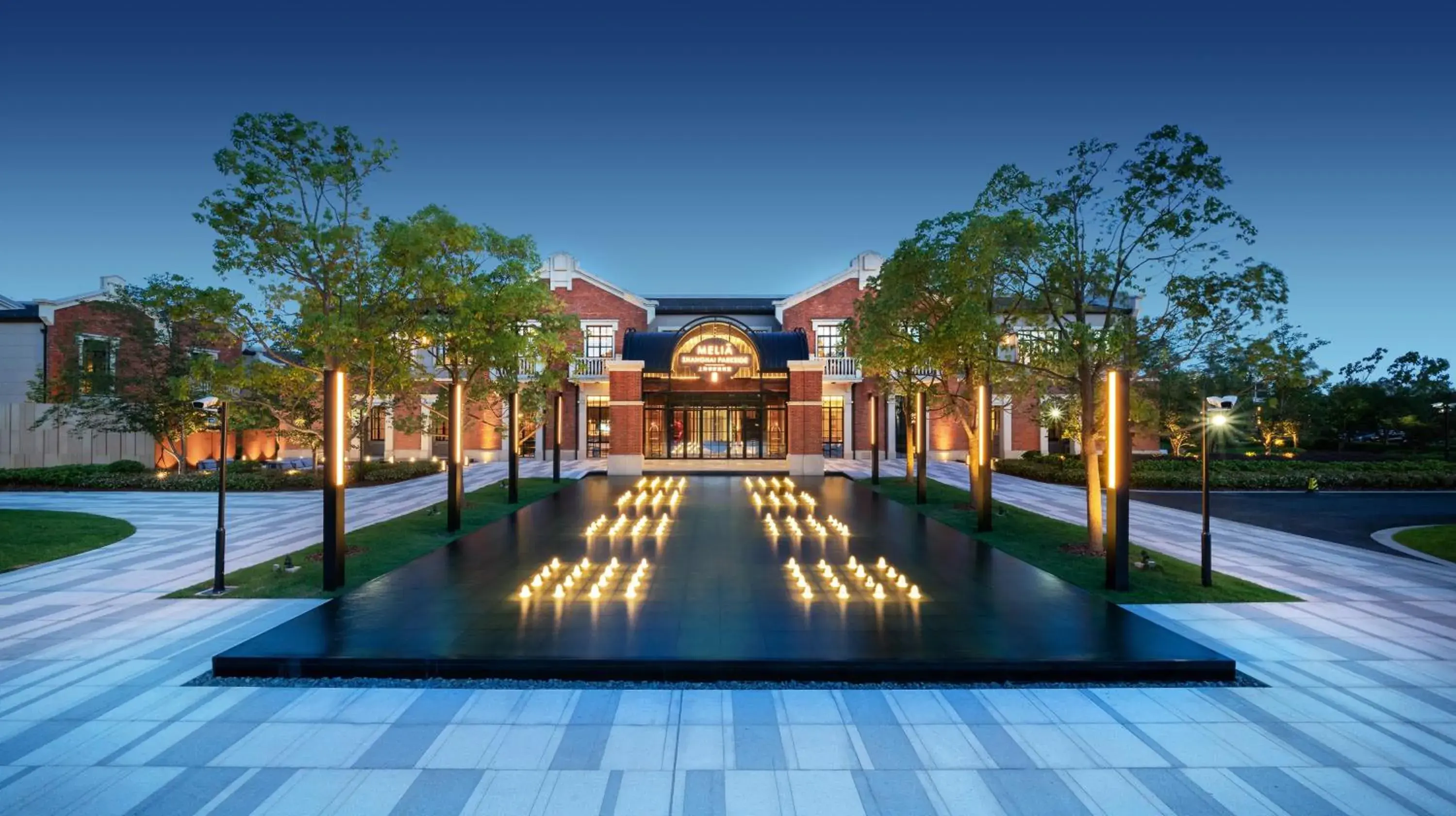 Property building in Meliá Shanghai Parkside Property building in Meliá Shanghai Parkside