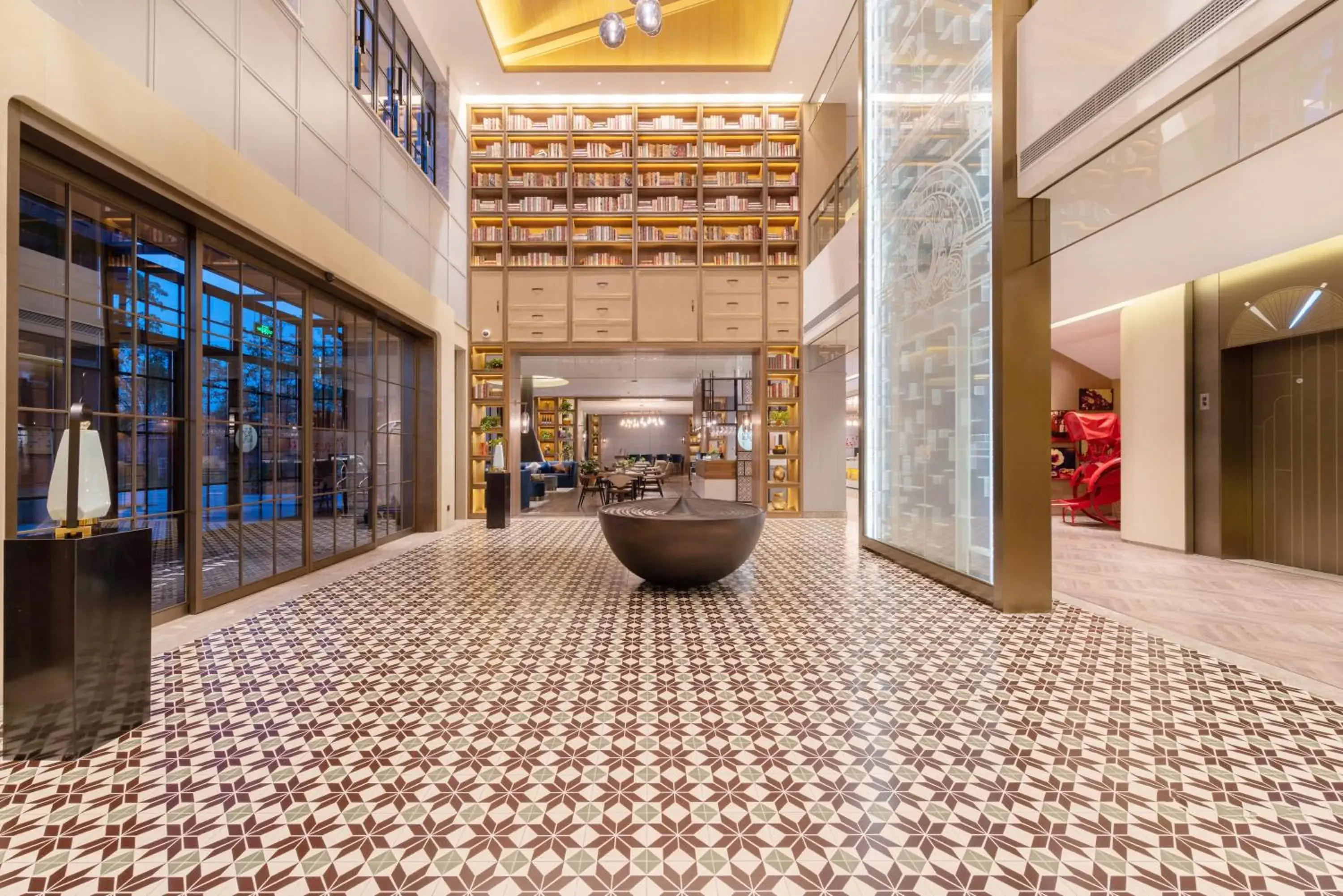 Lobby or reception in Melia Shanghai Parkside Lobby or reception in Melia Shanghai Parkside