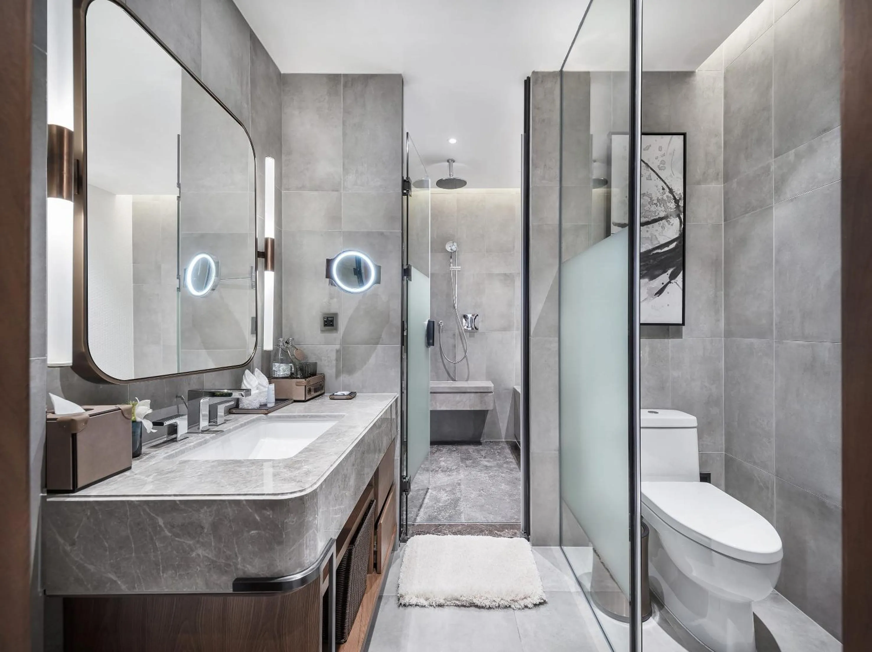 Bathroom in Meliá Shanghai Parkside