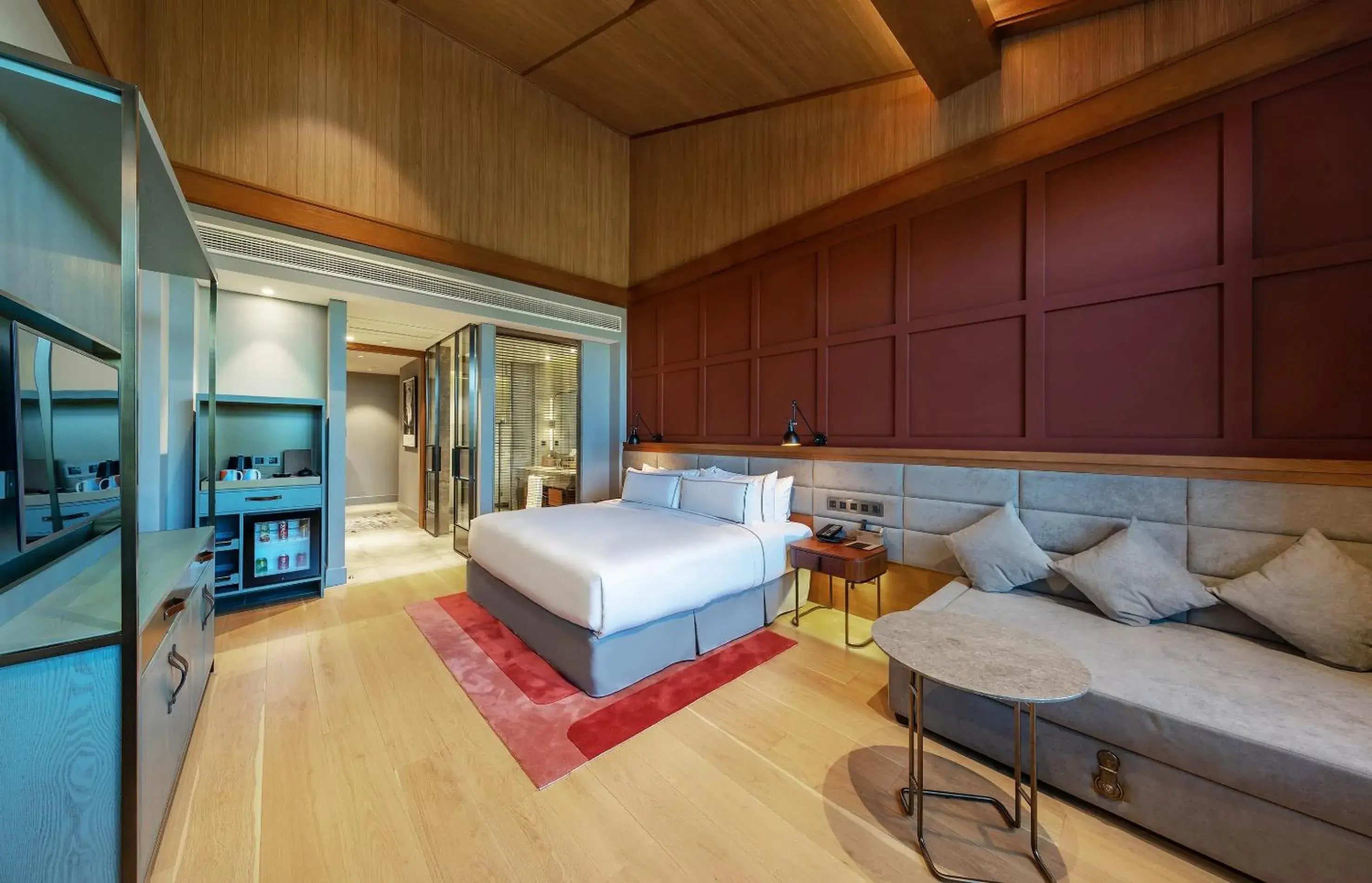 Bed in Meliá Shanghai Parkside Bed in Meliá Shanghai Parkside