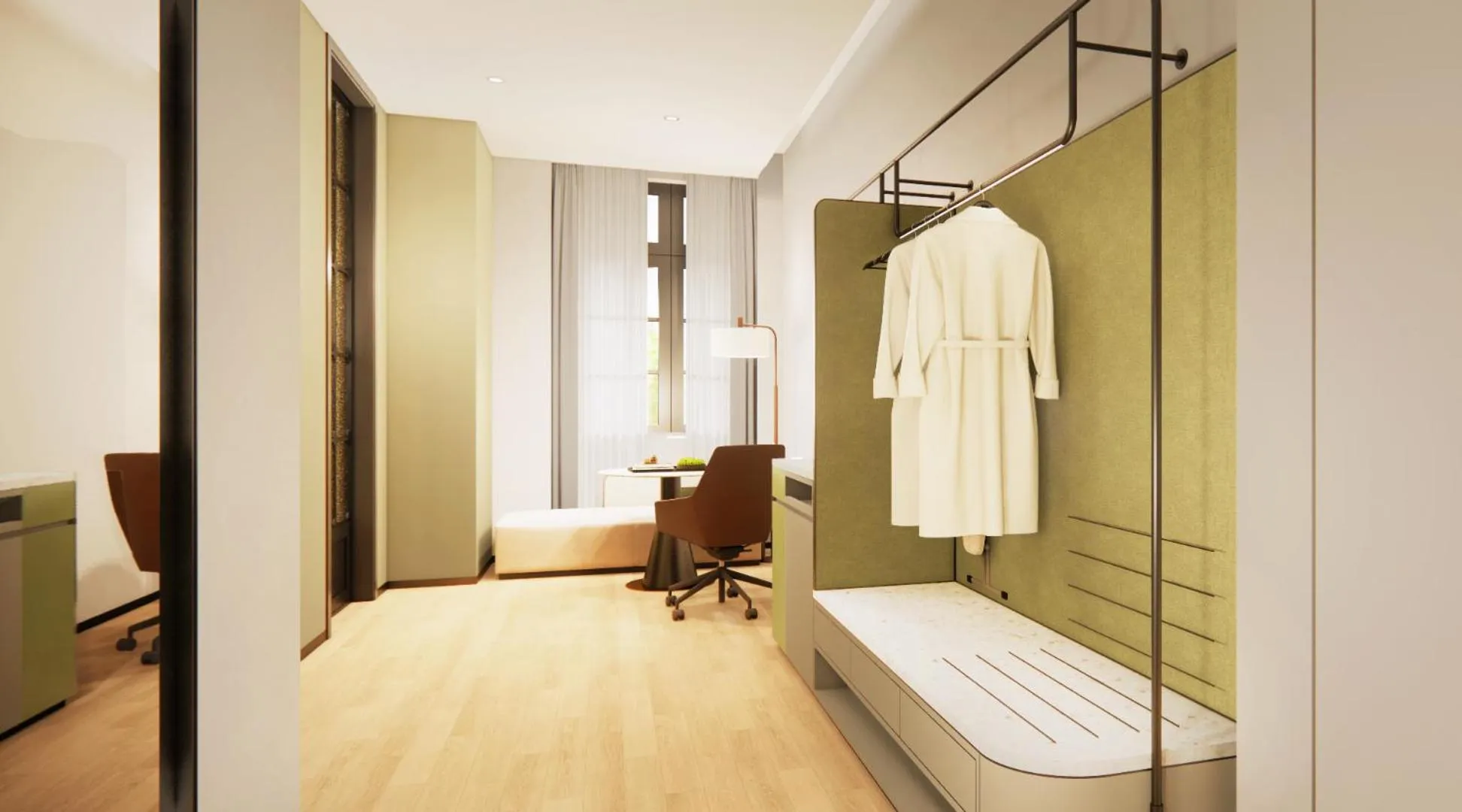 Living room in Melia Shanghai Parkside