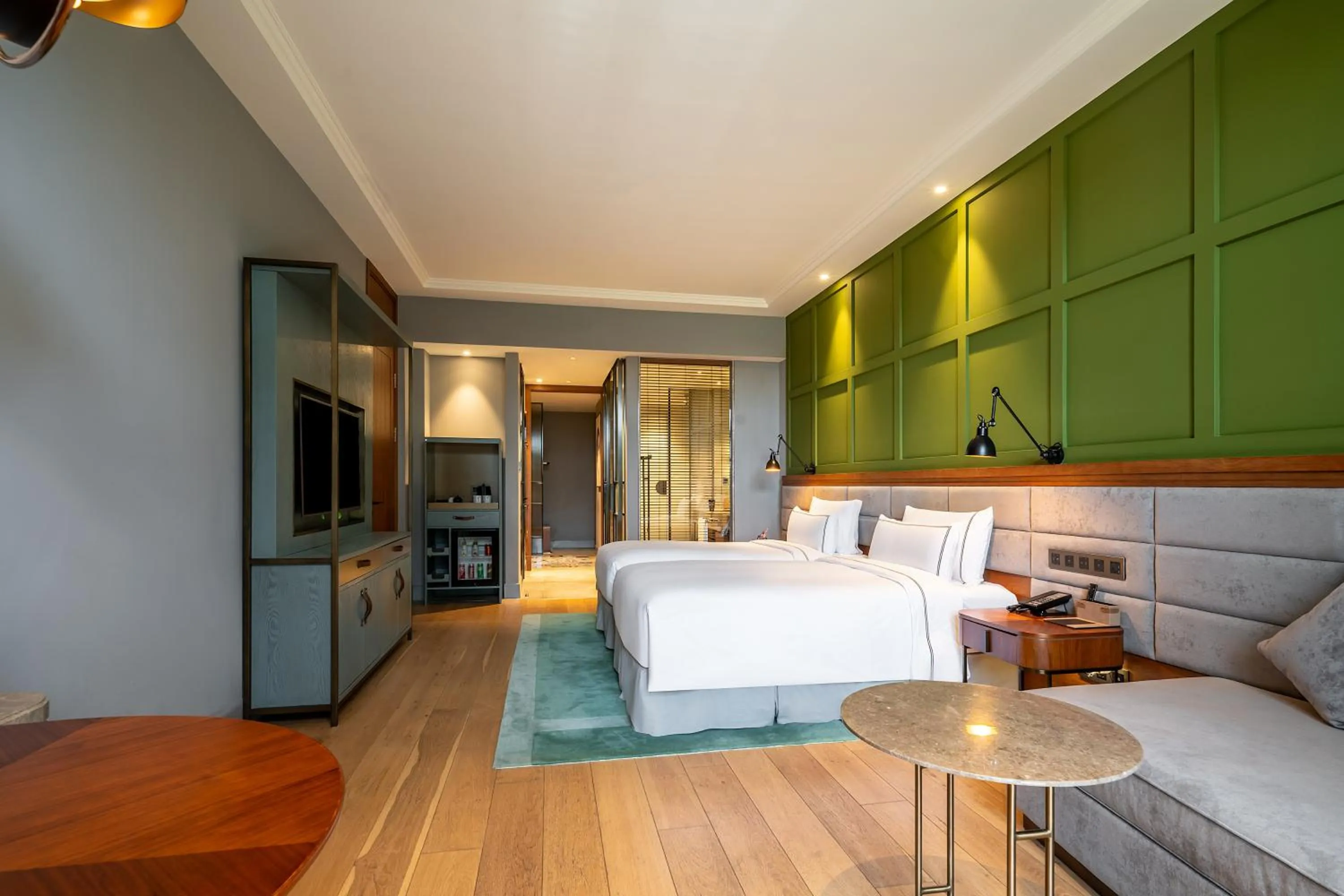 Bed in Melia Shanghai Parkside