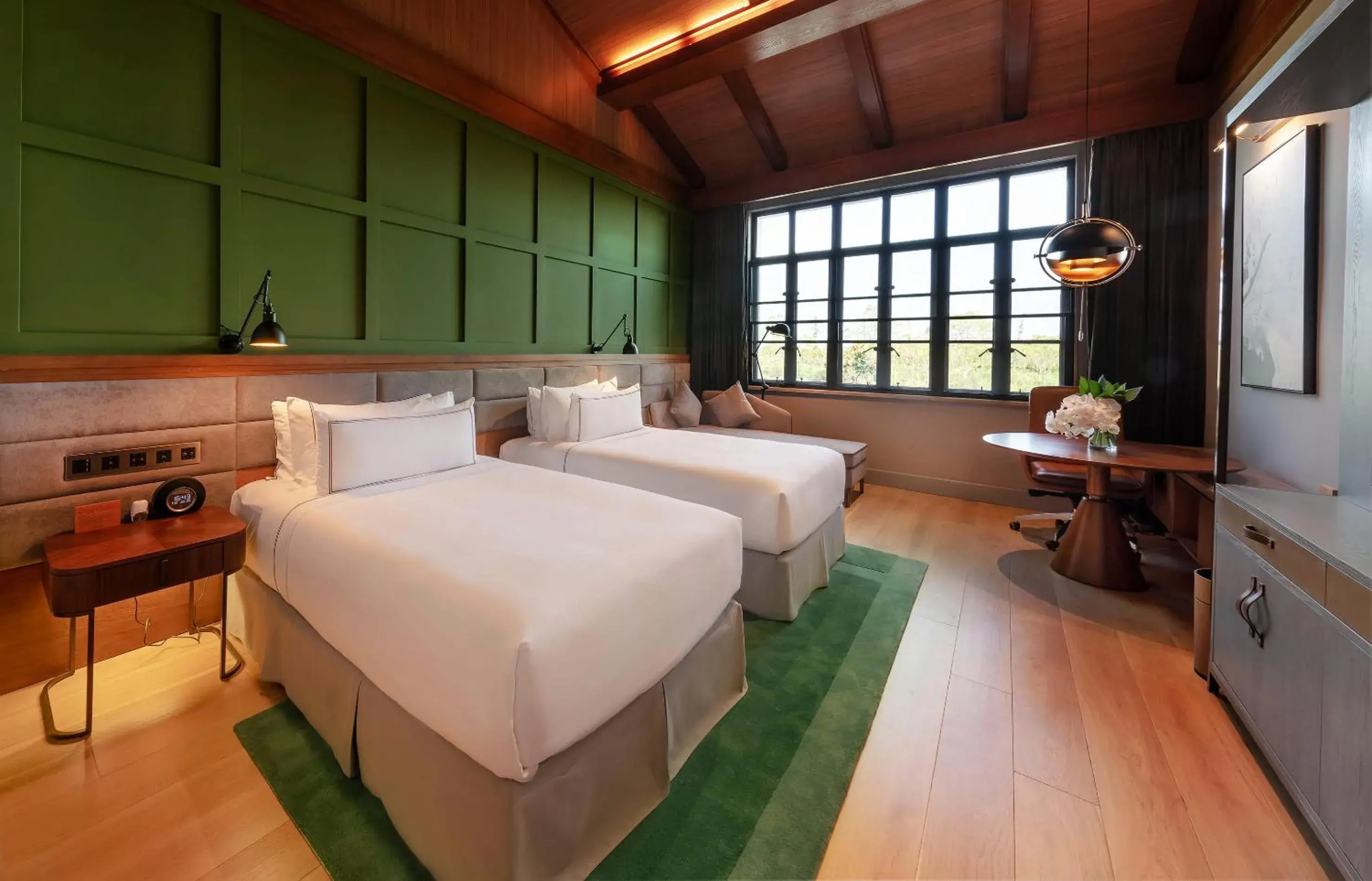 Bed in Meliá Shanghai Parkside Bed in Meliá Shanghai Parkside