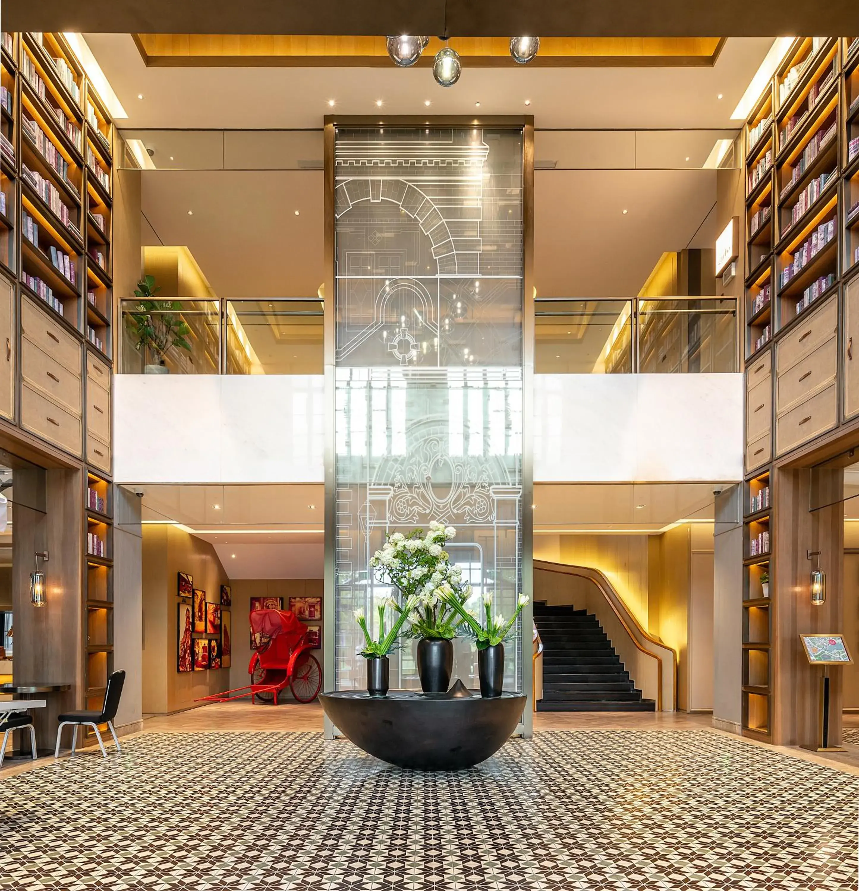 Lobby or reception in Melia Shanghai Parkside Lobby or reception in Melia Shanghai Parkside