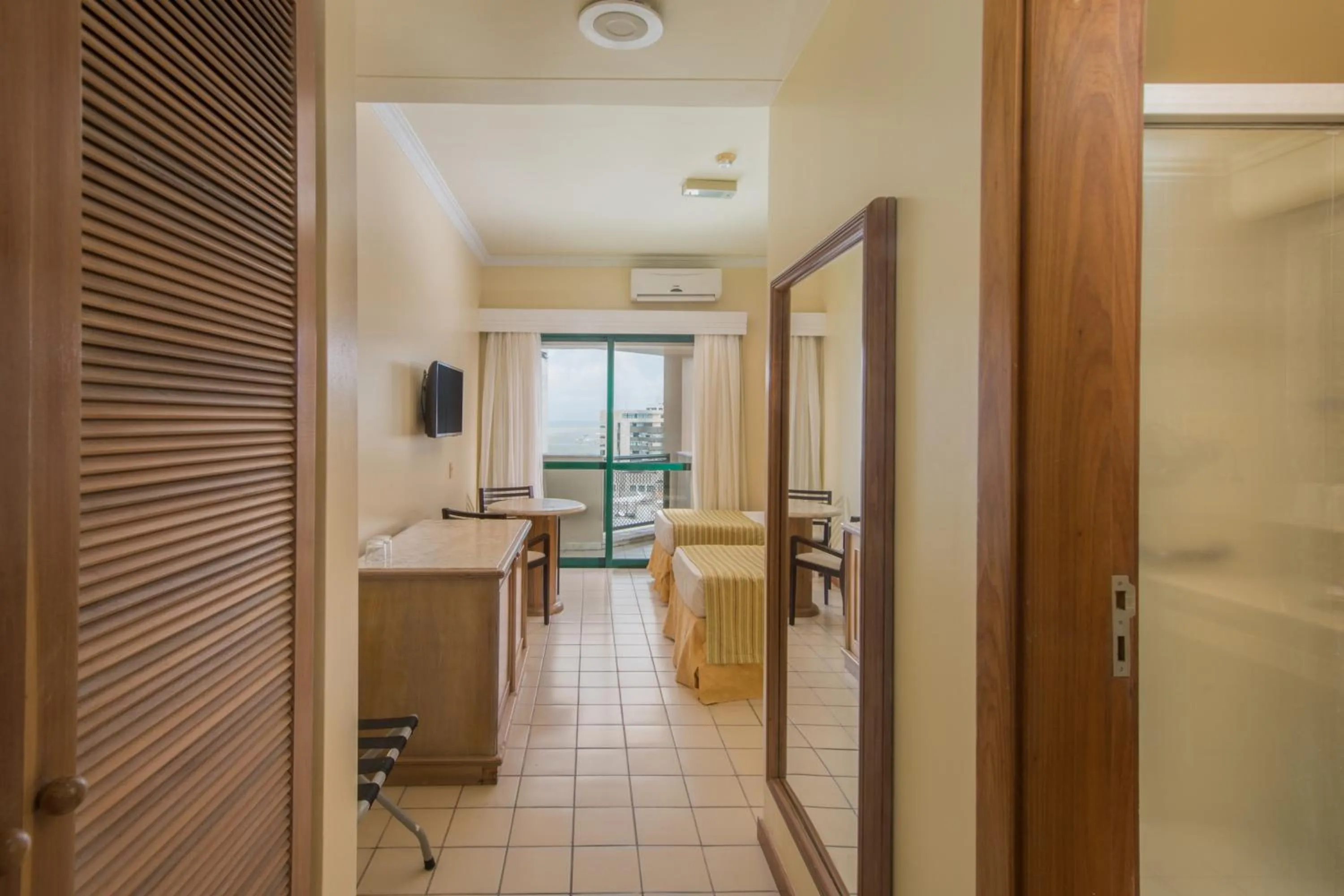 Bed in Costa Mar Recife Hotel by Atlantica