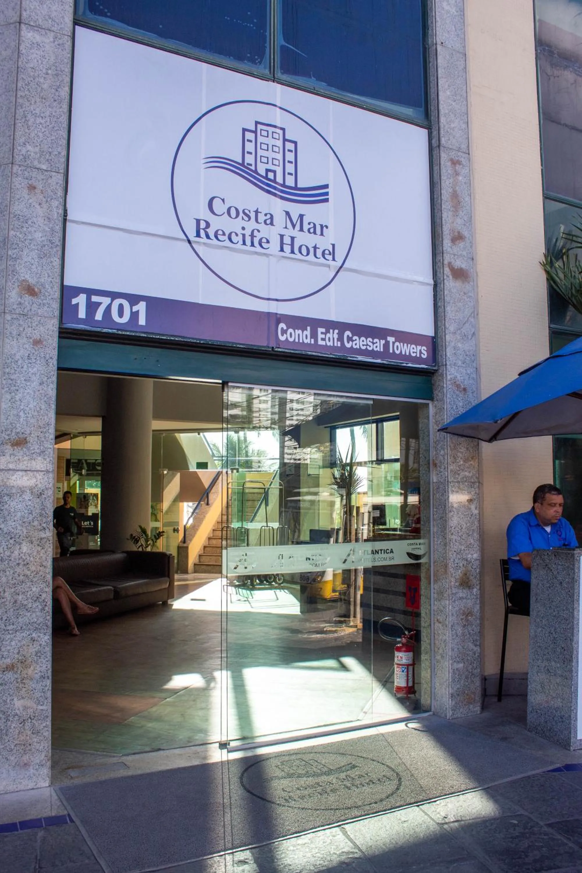 Property building in Costa Mar Recife Hotel by Atlantica