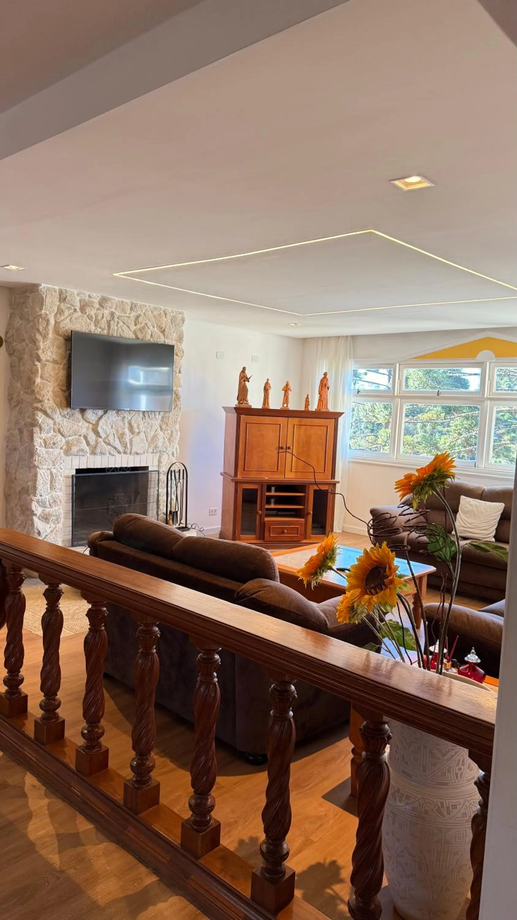 Living room in Pousada Dom Alfredo José