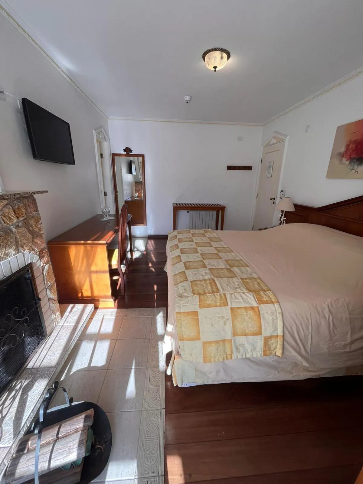 Bed in Pousada Dom Alfredo José