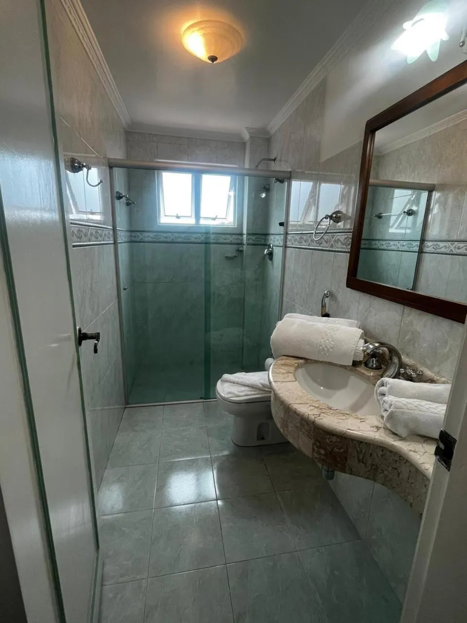 Bathroom in Pousada Dom Alfredo José