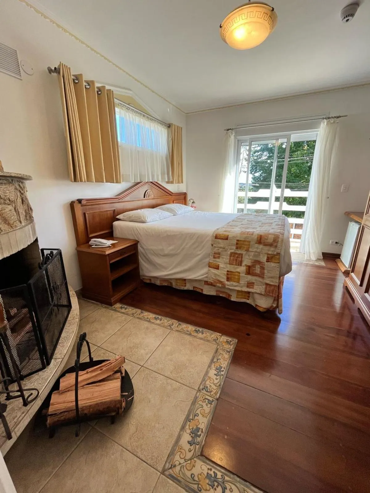 Bed in Pousada Dom Alfredo José