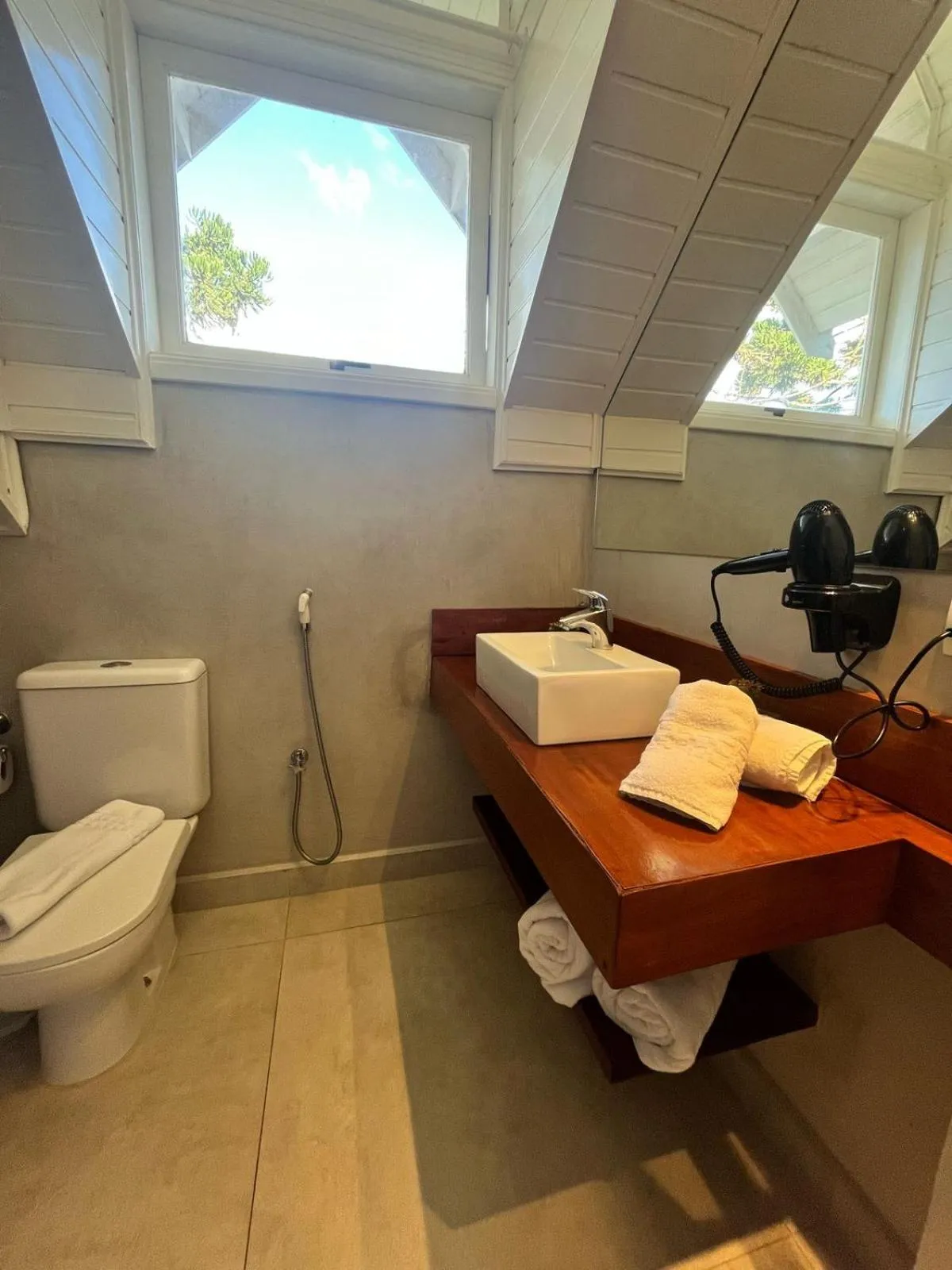 Bathroom in Pousada Dom Alfredo José