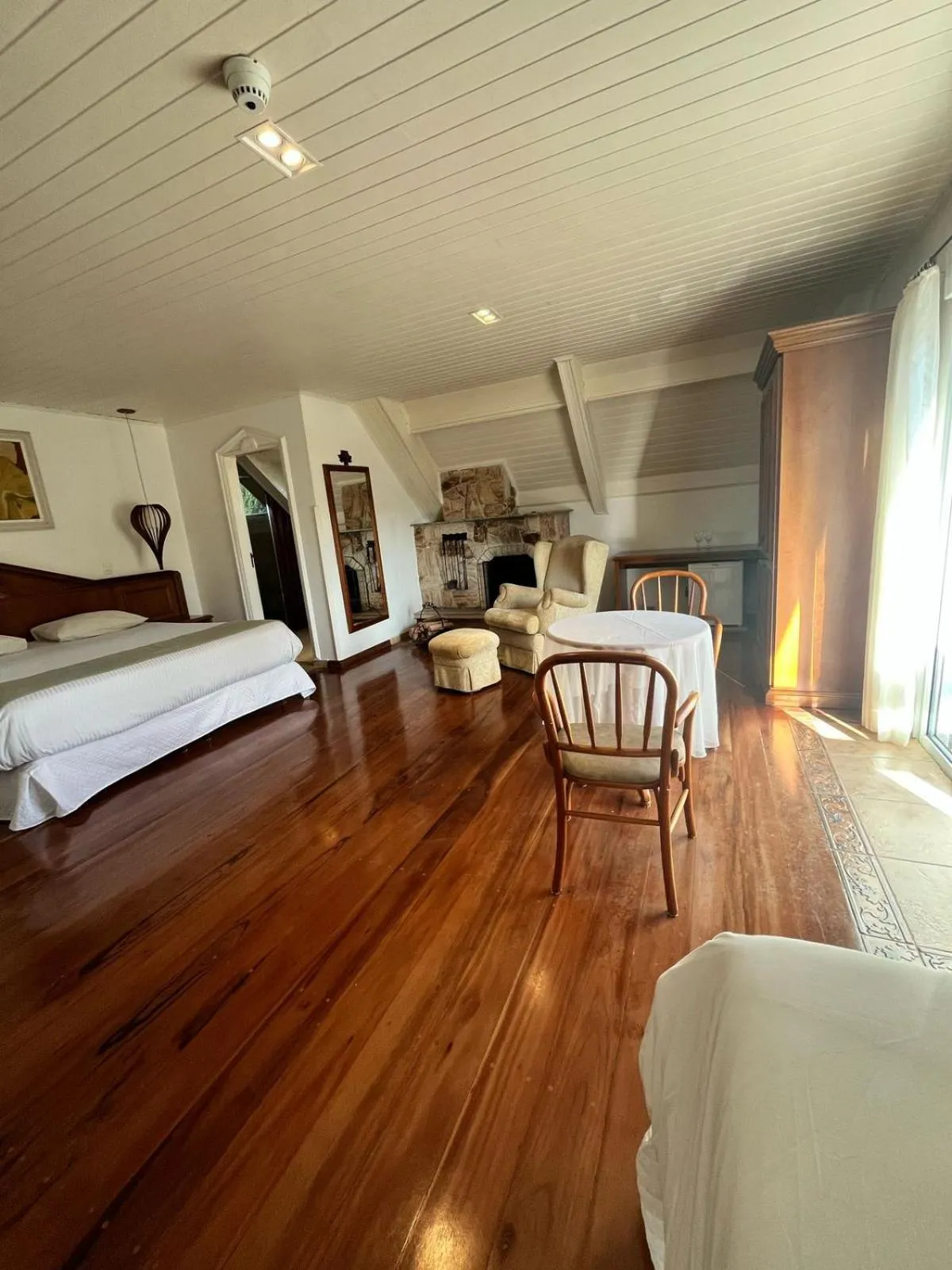 Bed in Pousada Dom Alfredo José