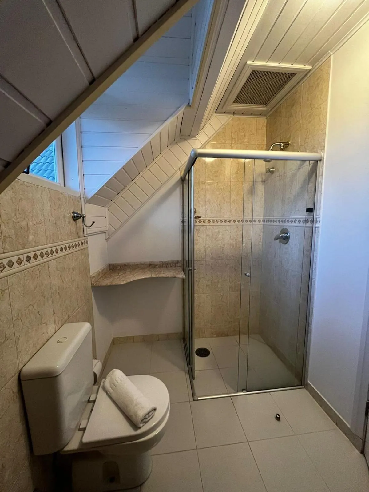 Shower in Pousada Dom Alfredo José