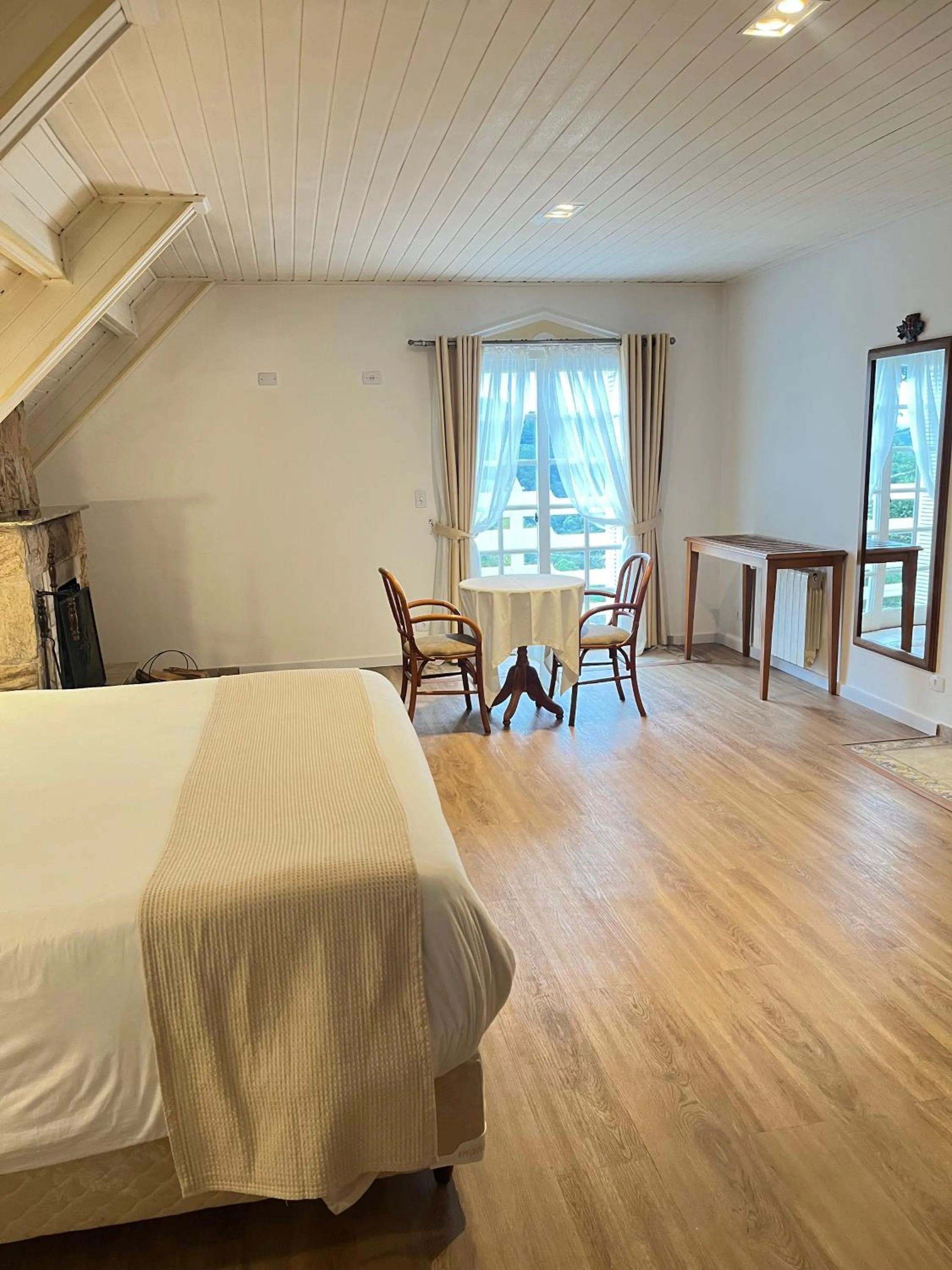 Bed in Pousada Dom Alfredo José