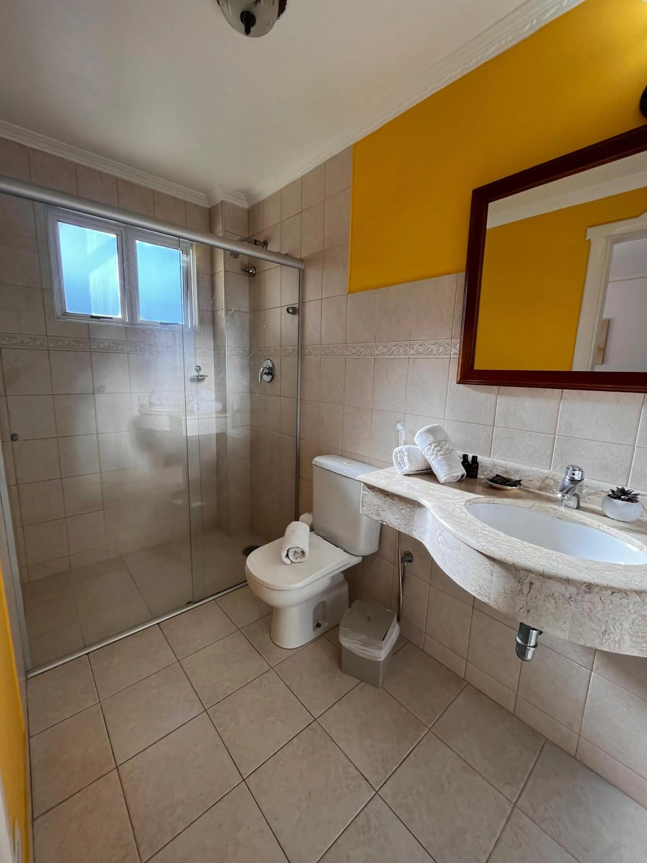 Shower in Pousada Dom Alfredo José