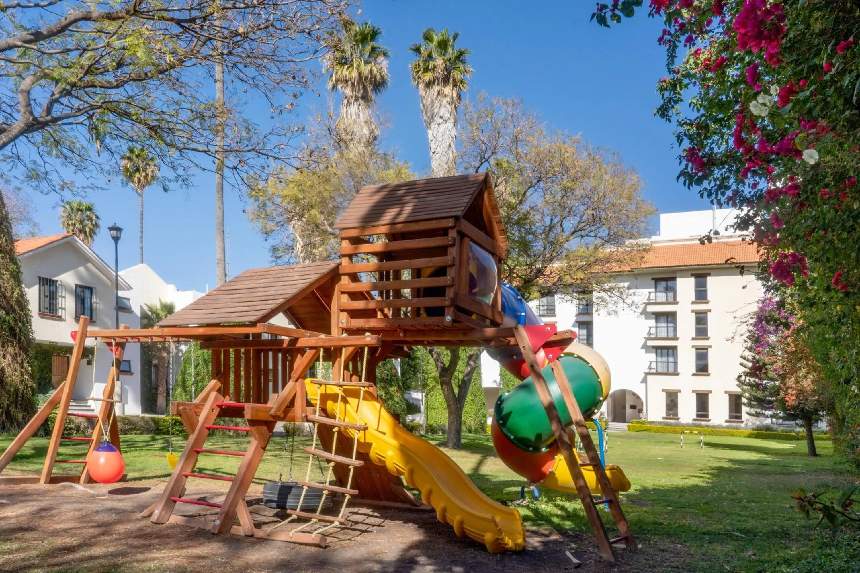 Garden in Hotel Flamingo Inn