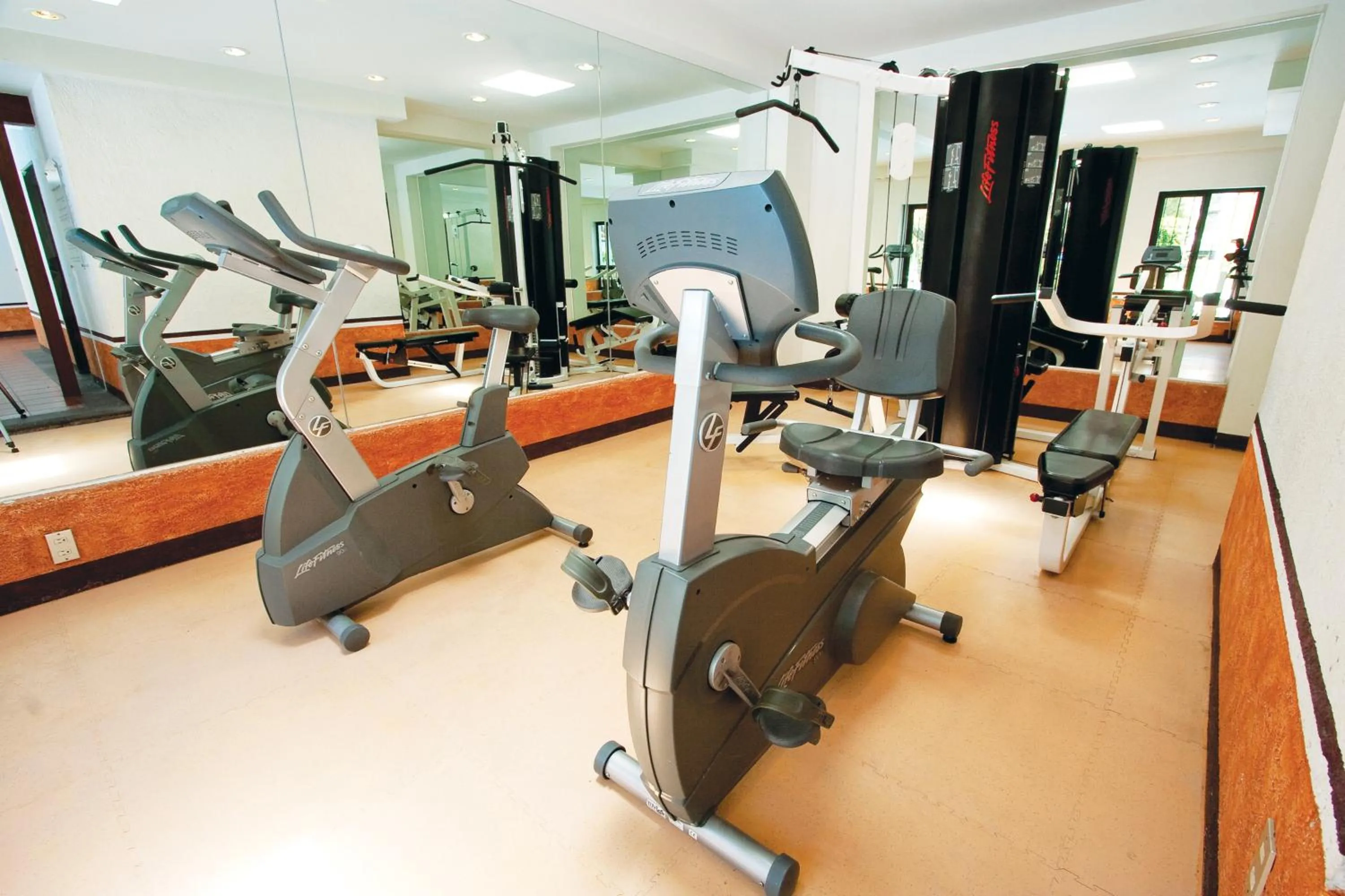 Fitness centre/facilities in Hotel Flamingo Inn