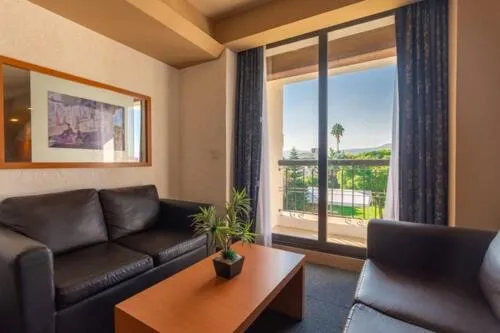 Seating area in Hotel Flamingo Inn