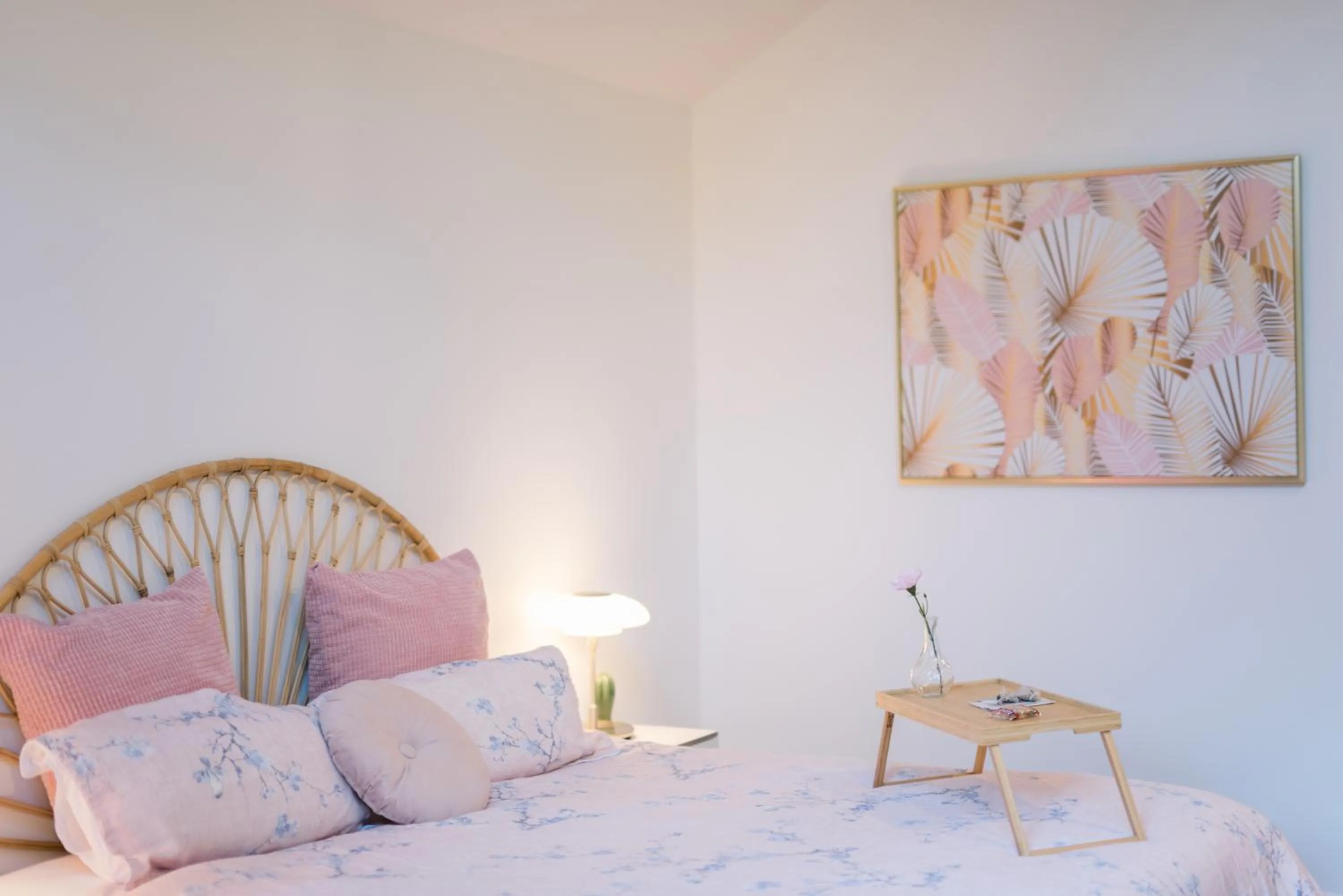 Bed in Shambala Estate Cottages