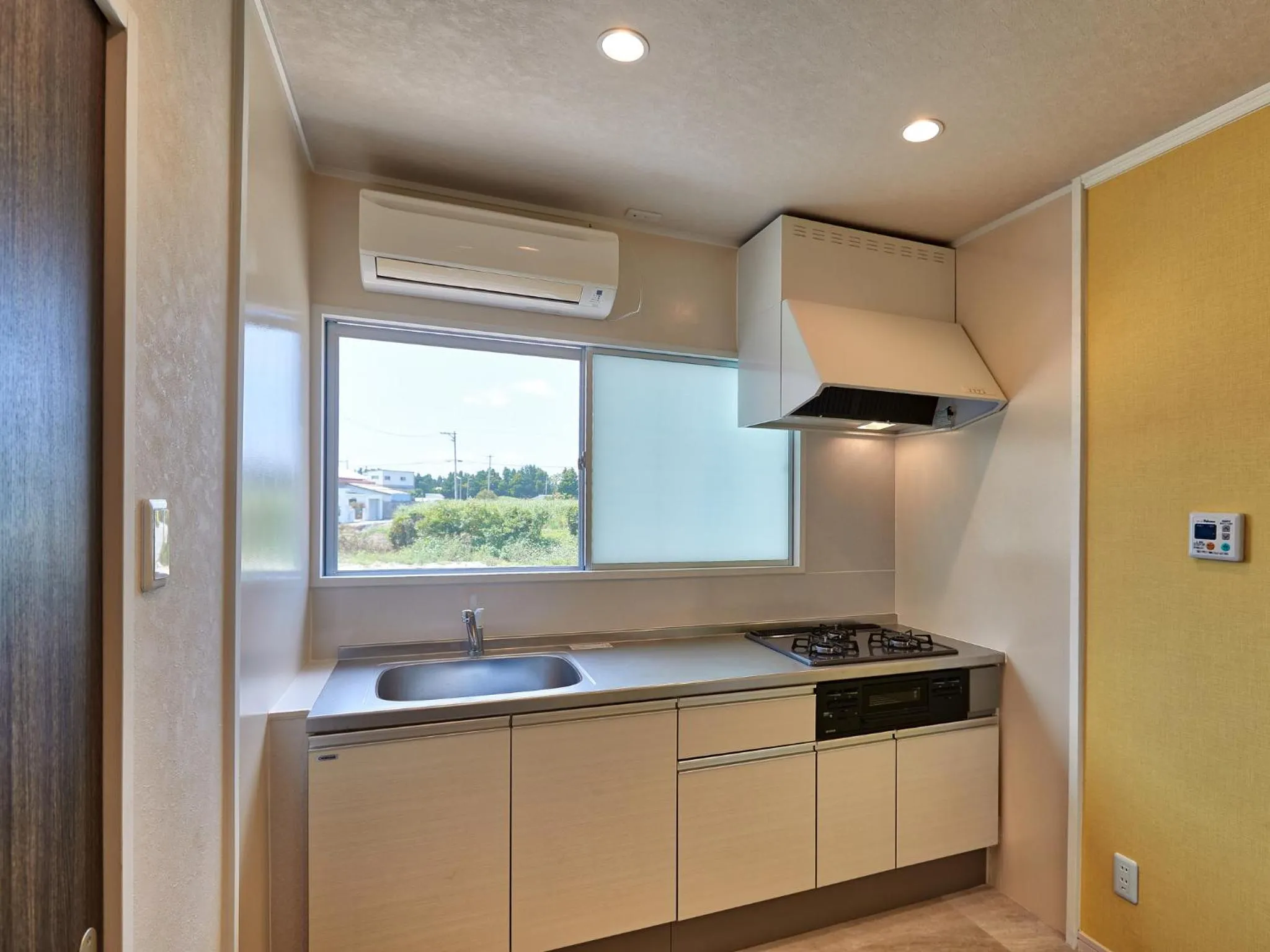 Communal kitchen in Sesoko Villa
