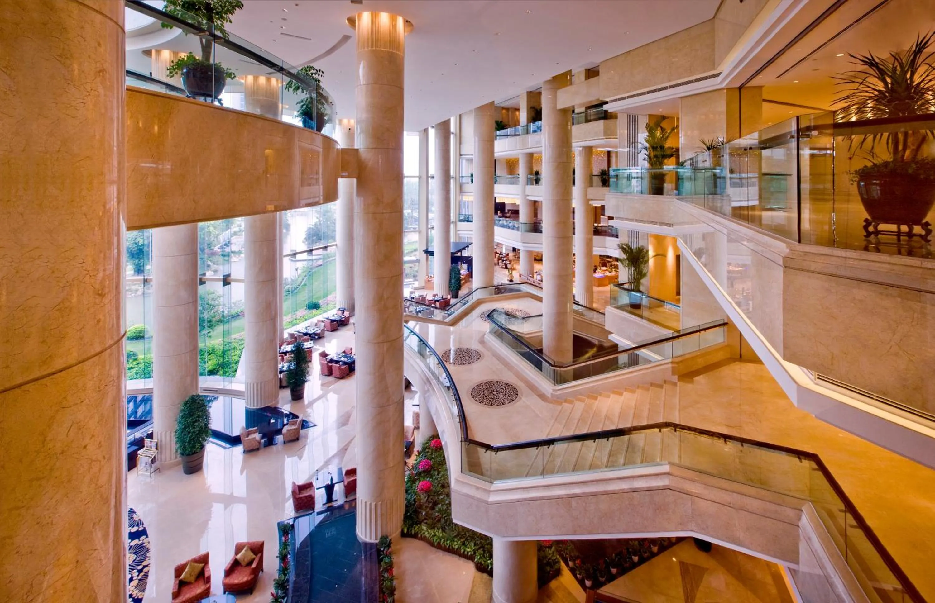 Lobby or reception in Nanyuan Universe Deluxe Hotel