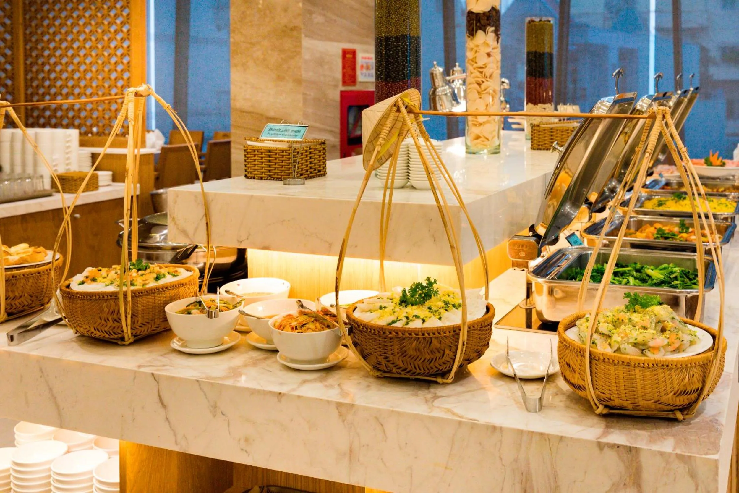 Buffet breakfast in Nagar Hotel Nha Trang