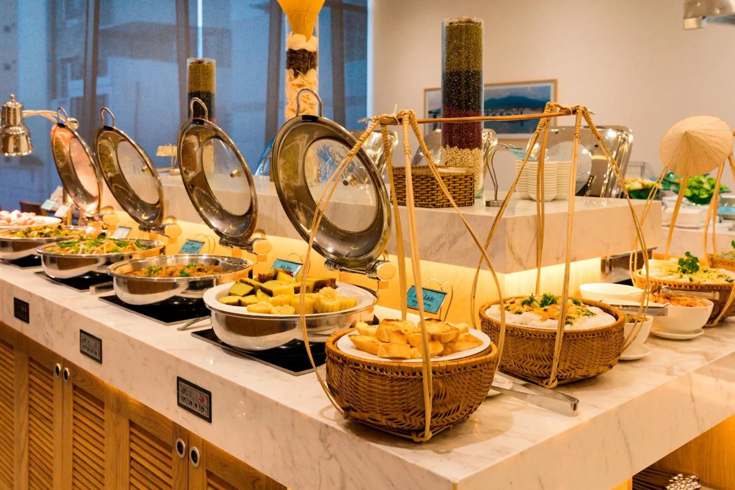 Buffet breakfast in Nagar Hotel Nha Trang Buffet breakfast in Nagar Hotel Nha Trang