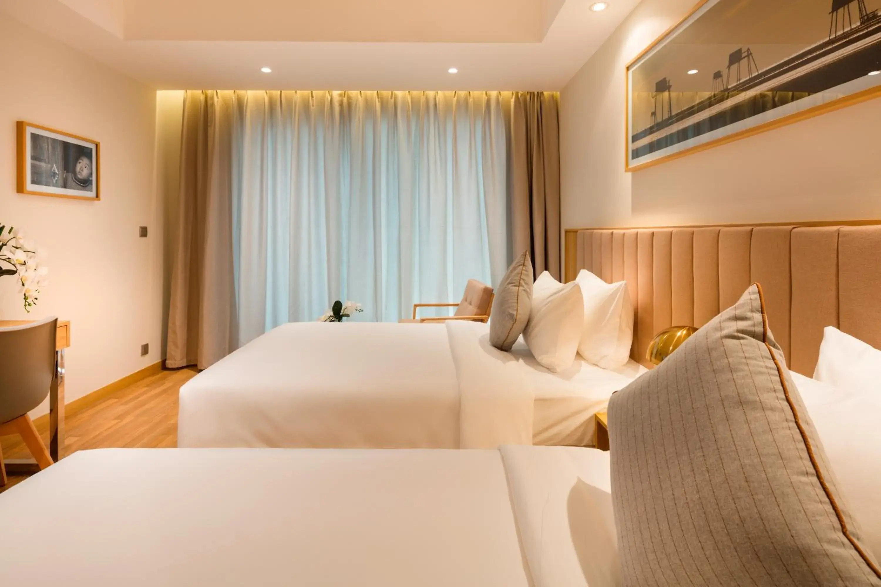 Premium Twin Room with Sea View and Balcony in Nagar Hotel Nha Trang Premium Twin Room with Sea View and Balcony in Nagar Hotel Nha Trang