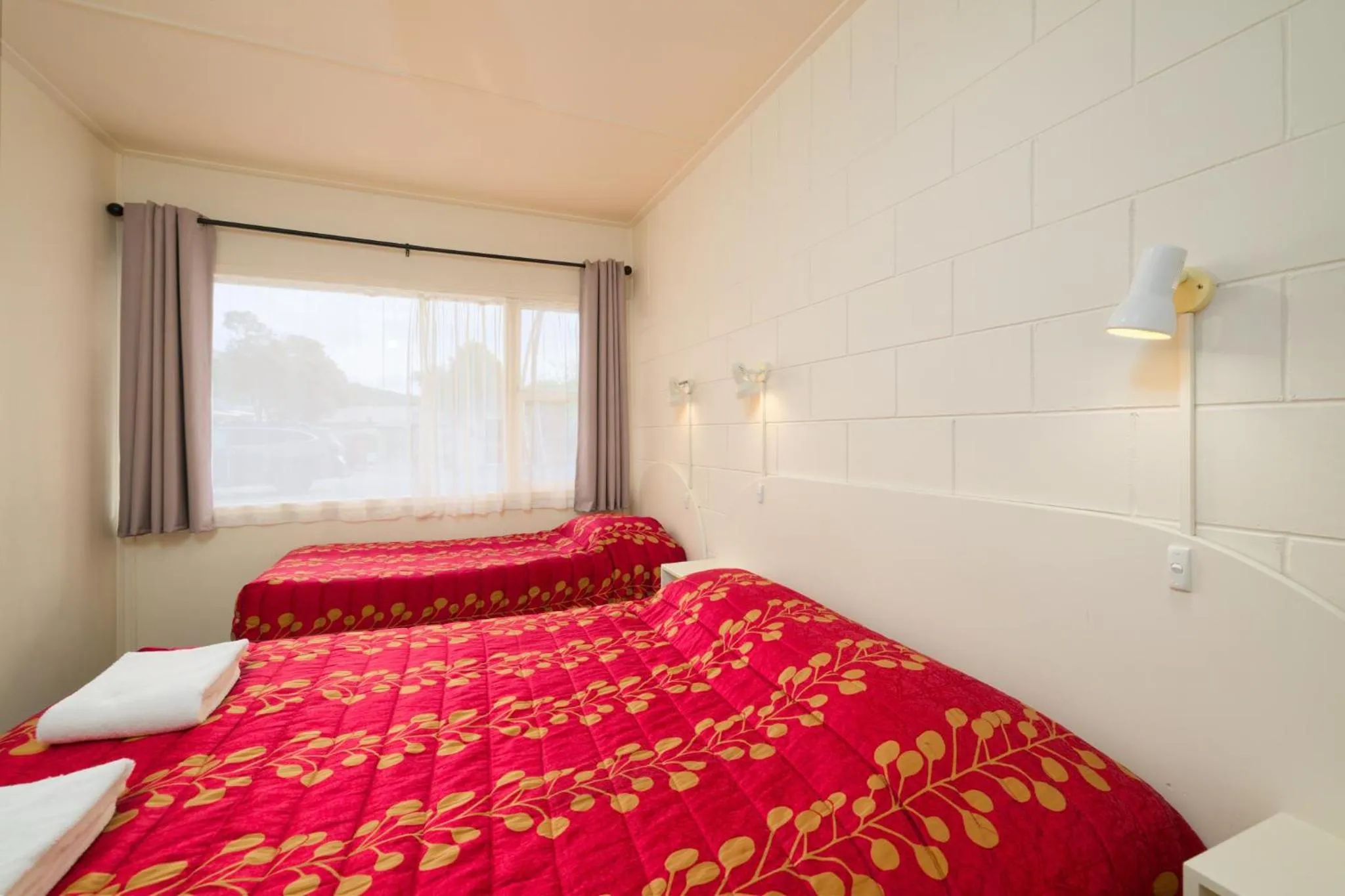 Bed in Blue Seas Motel