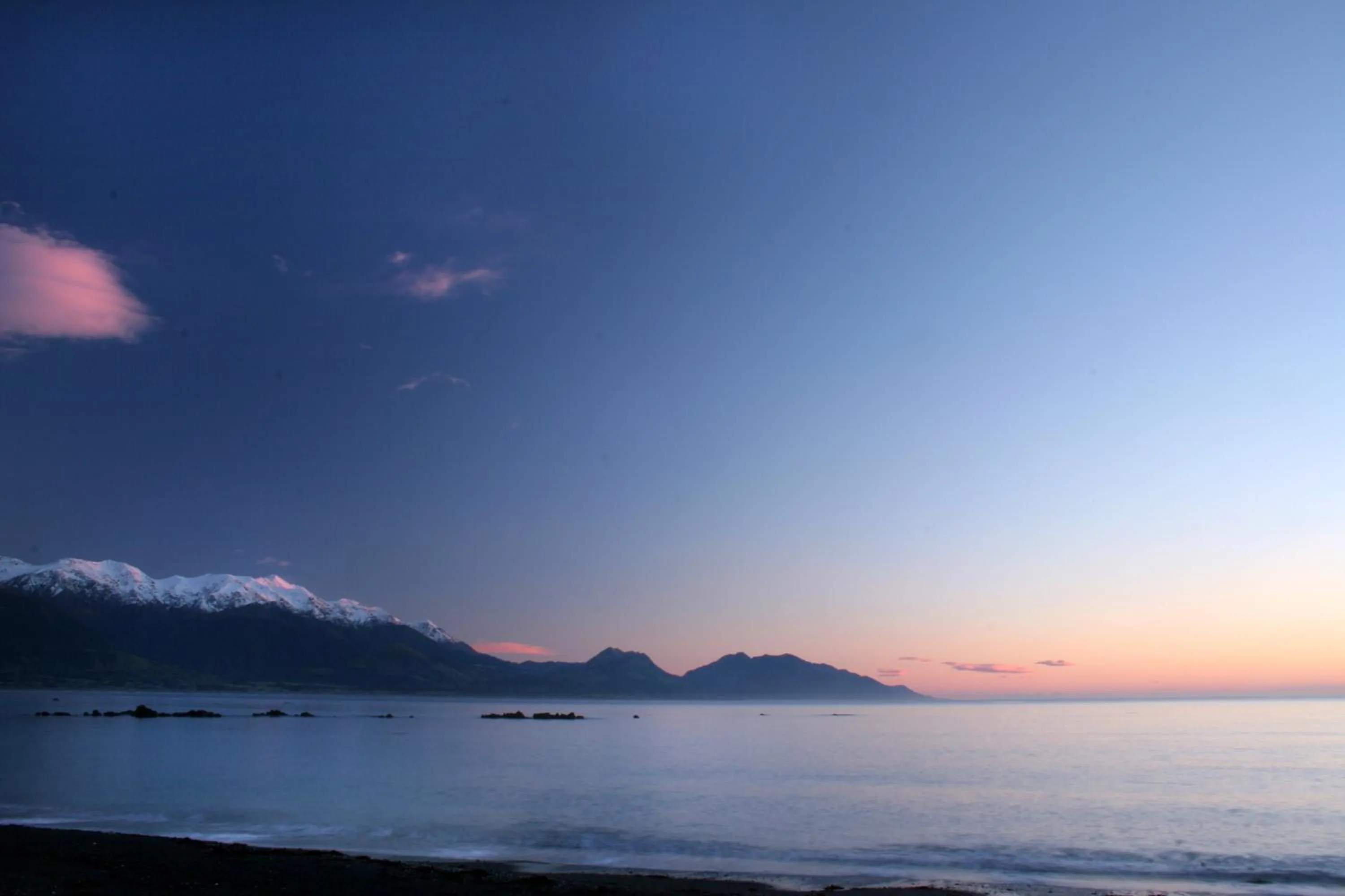 Beach in Blue Seas Motel