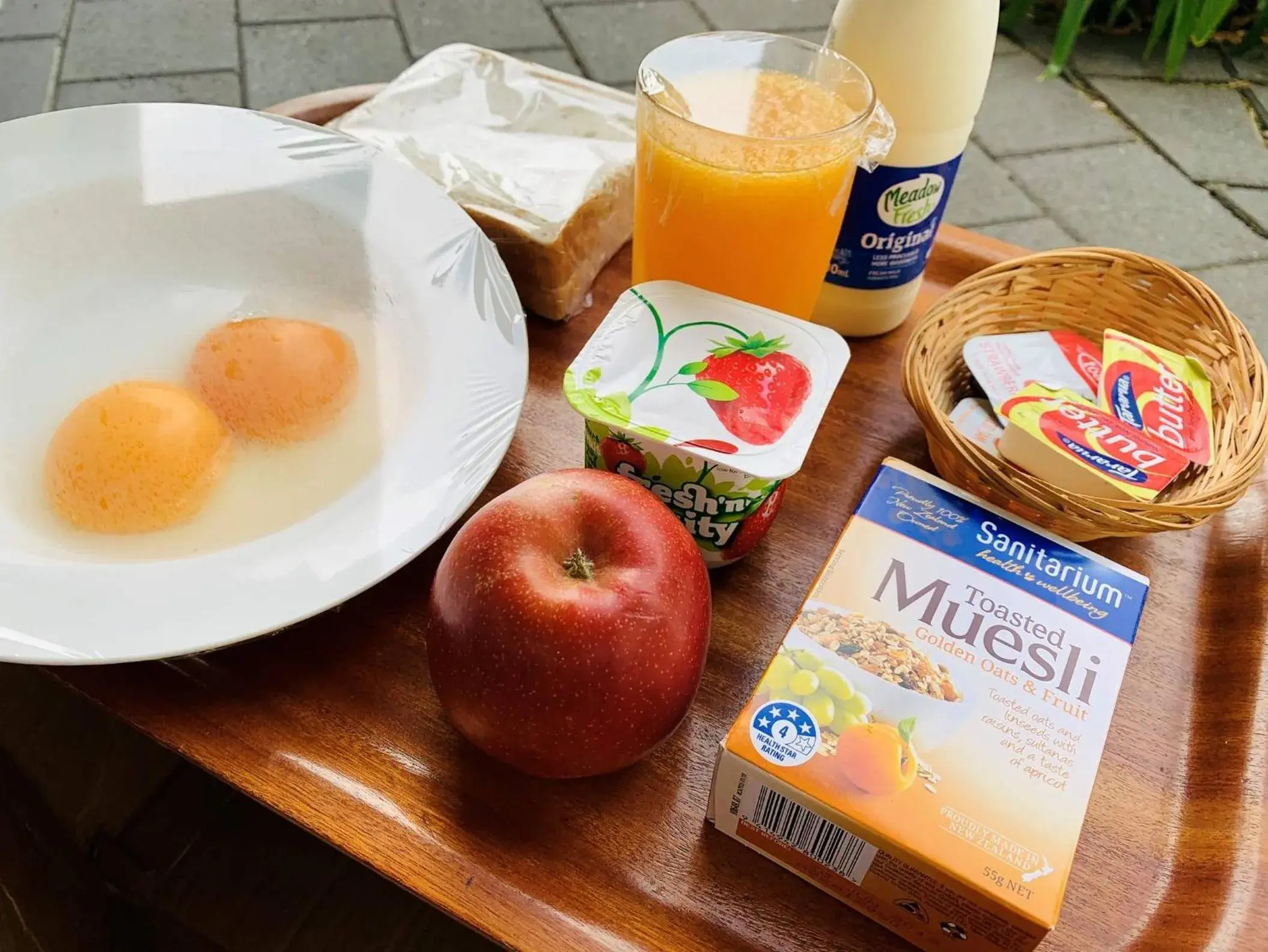 Breakfast in Blue Seas Motel Breakfast in Blue Seas Motel