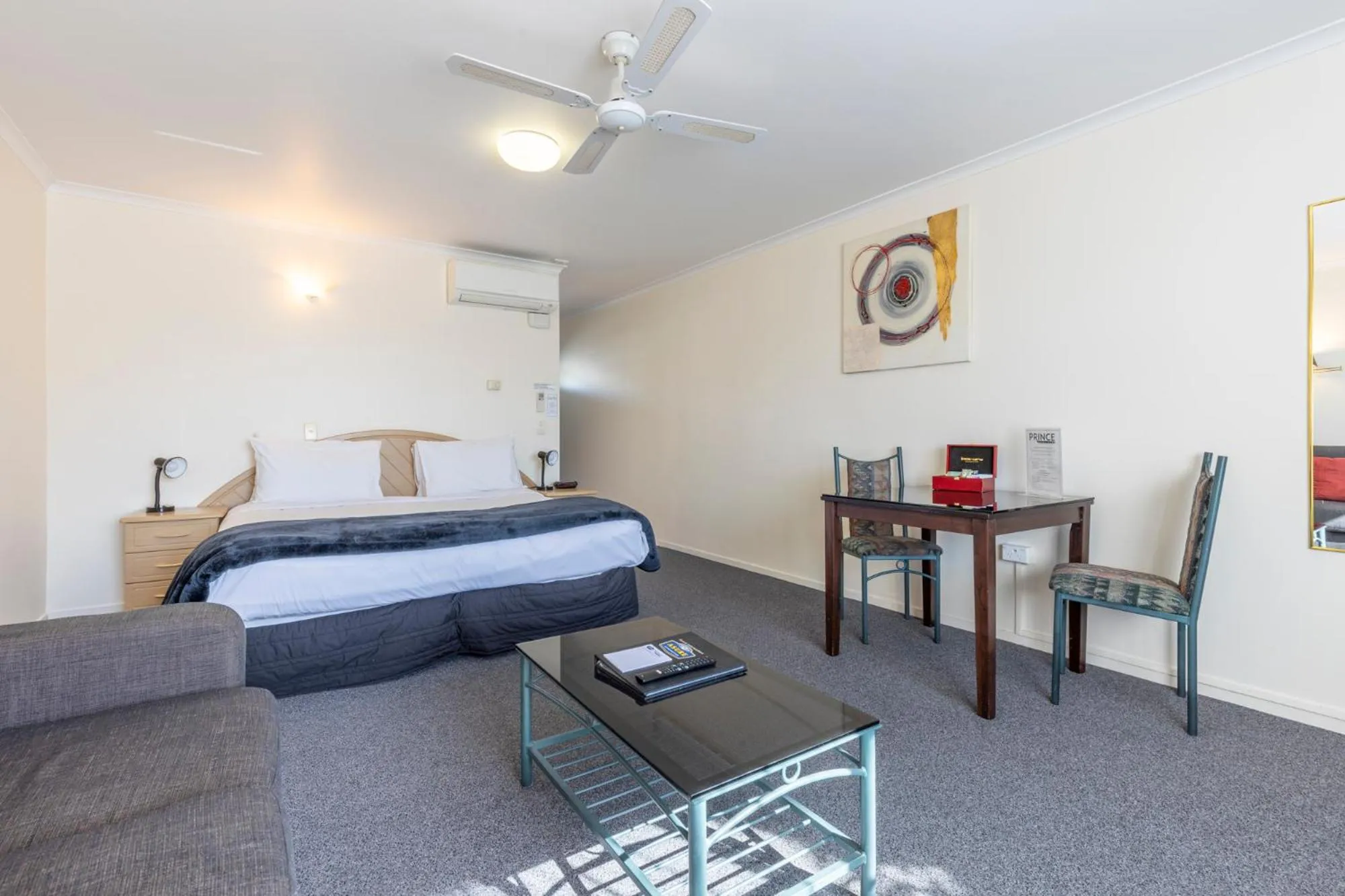 Bed in ASURE PRINCE motor lodge