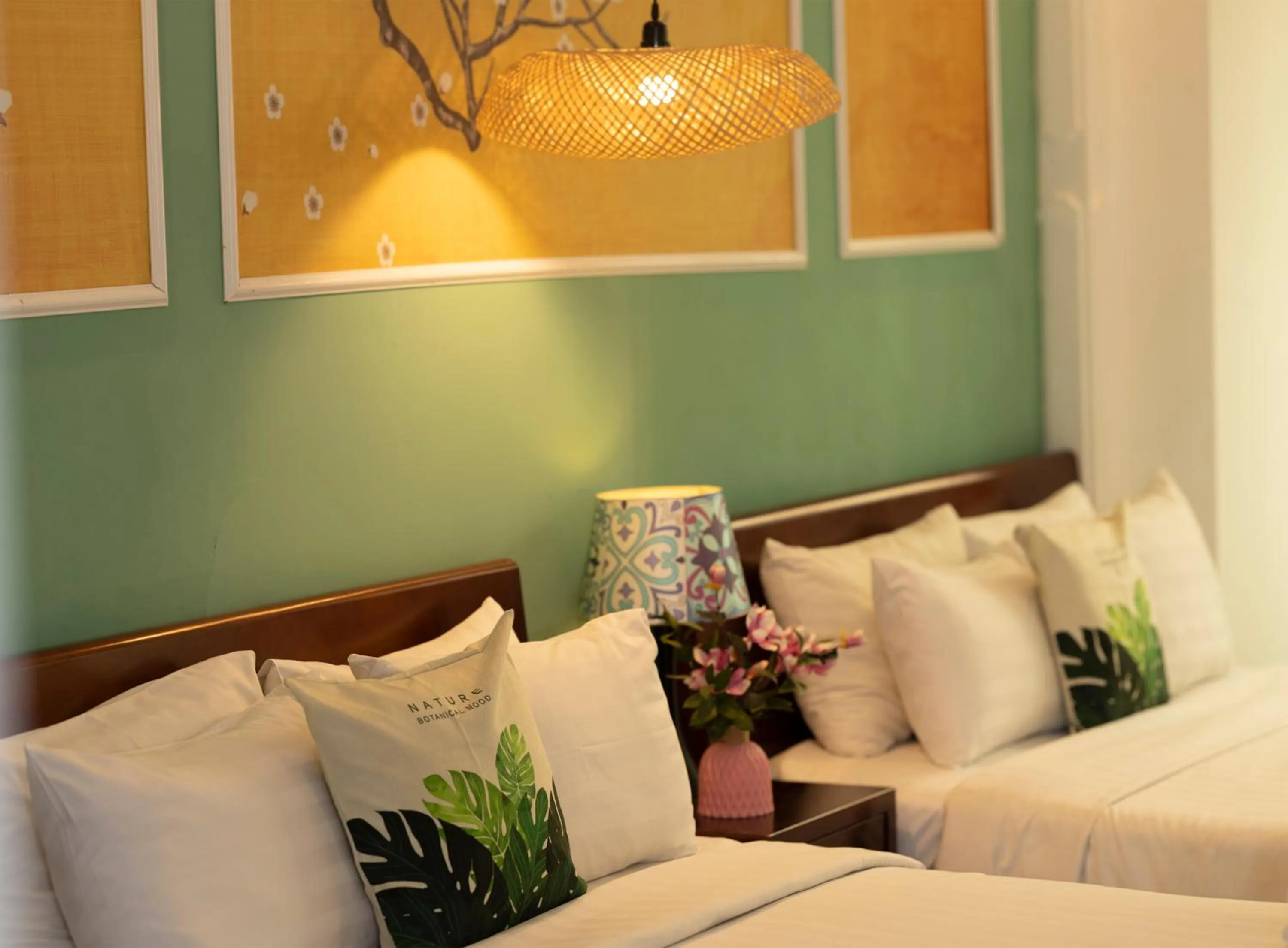 Bed in Vilion Central Hotel & Spa