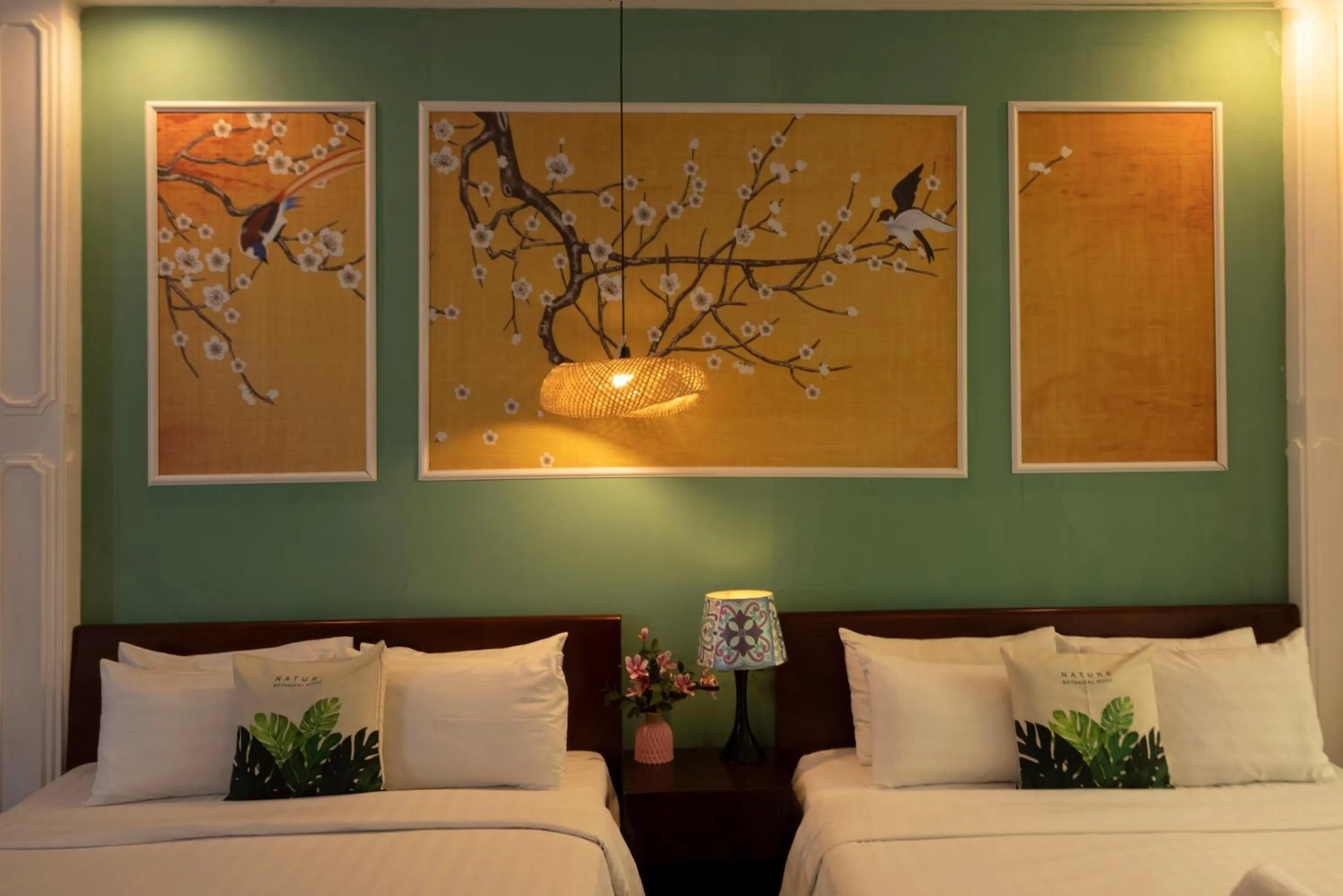 Decorative detail, Bed in Vilion Central Hotel & Spa