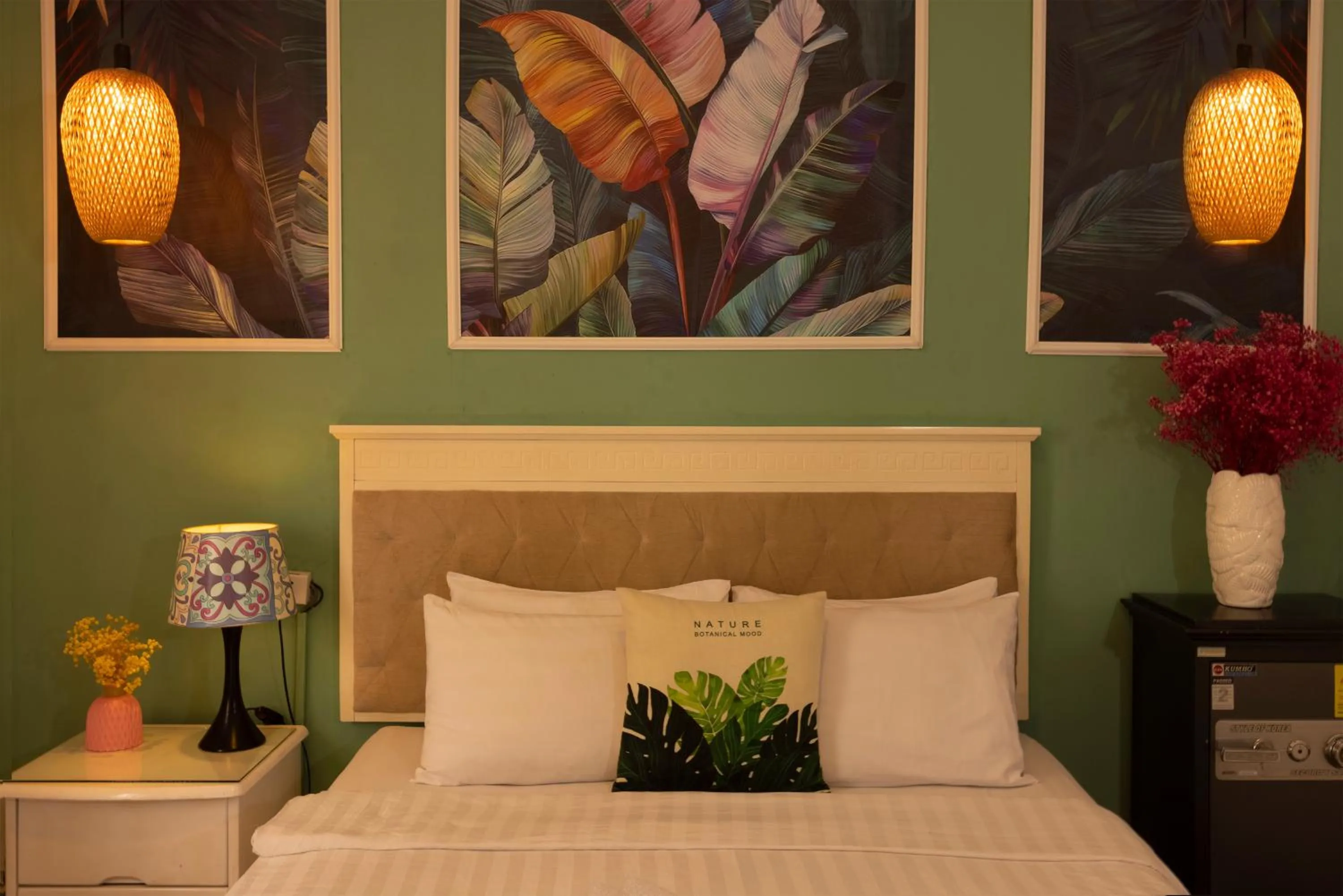 Bed in Vilion Central Hotel & Spa