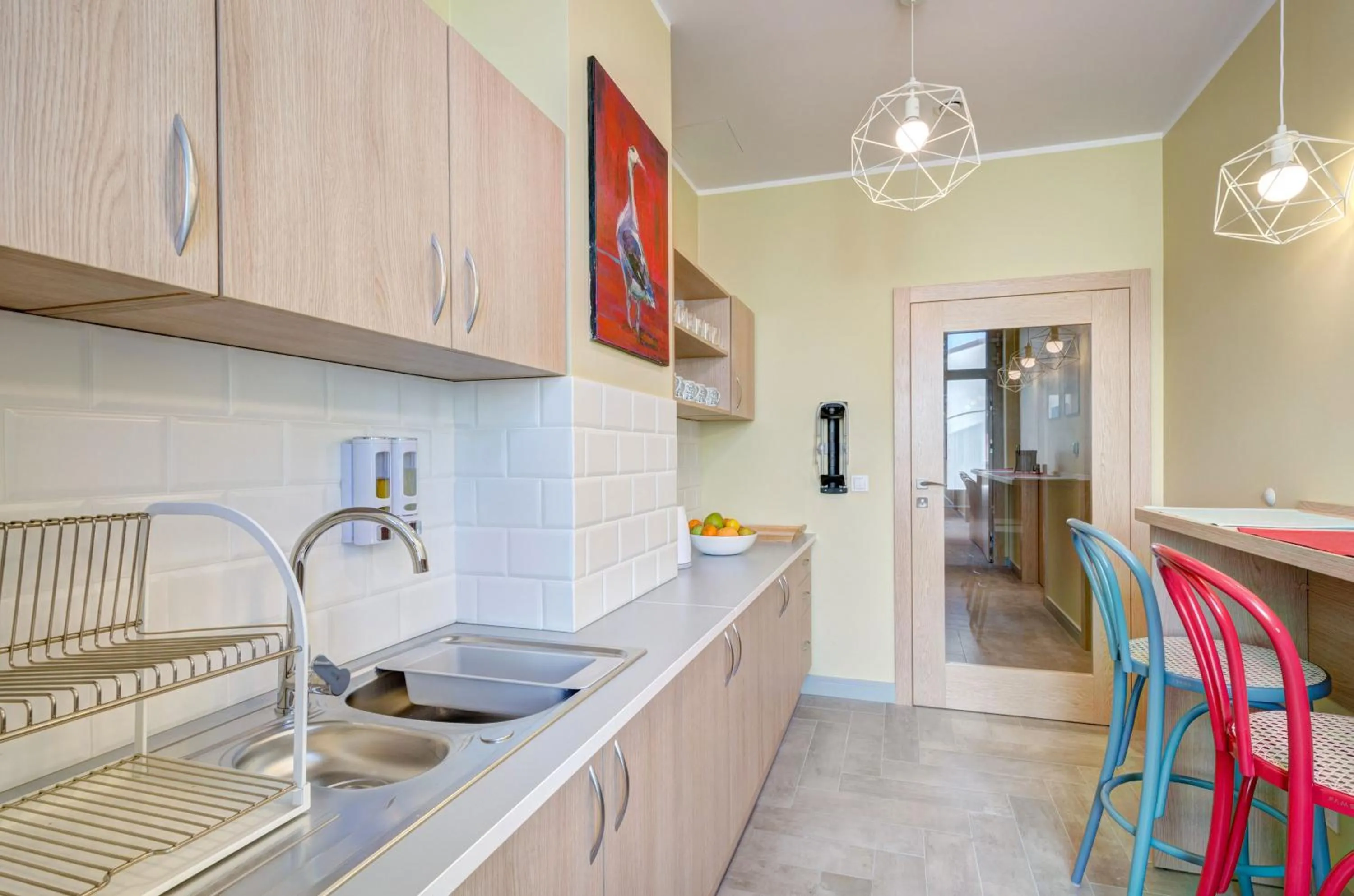 Communal kitchen in Ratusz B&B