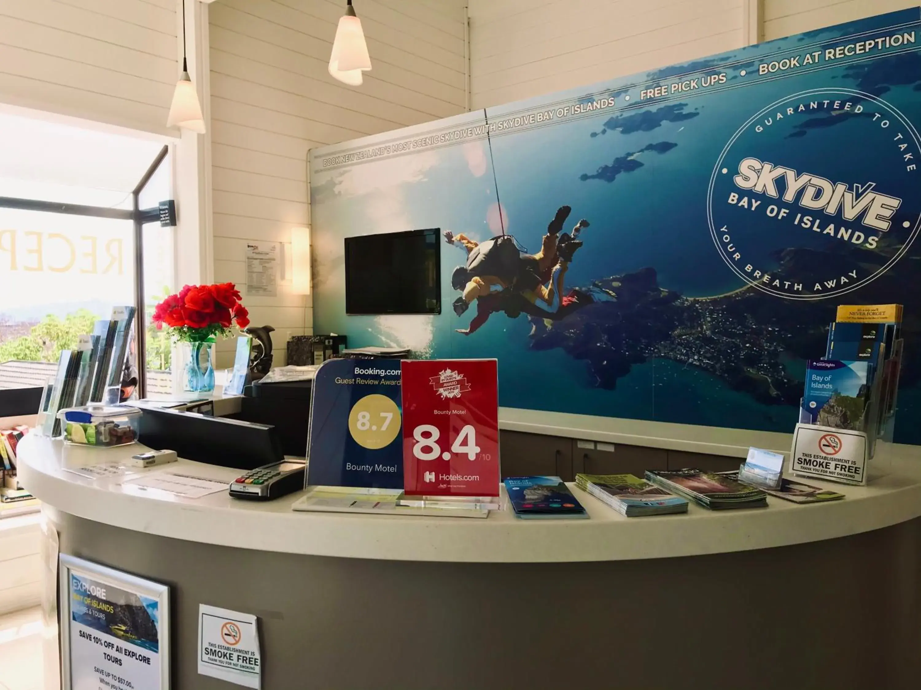 Lobby or reception in Bounty Motel Lobby or reception in Bounty Motel