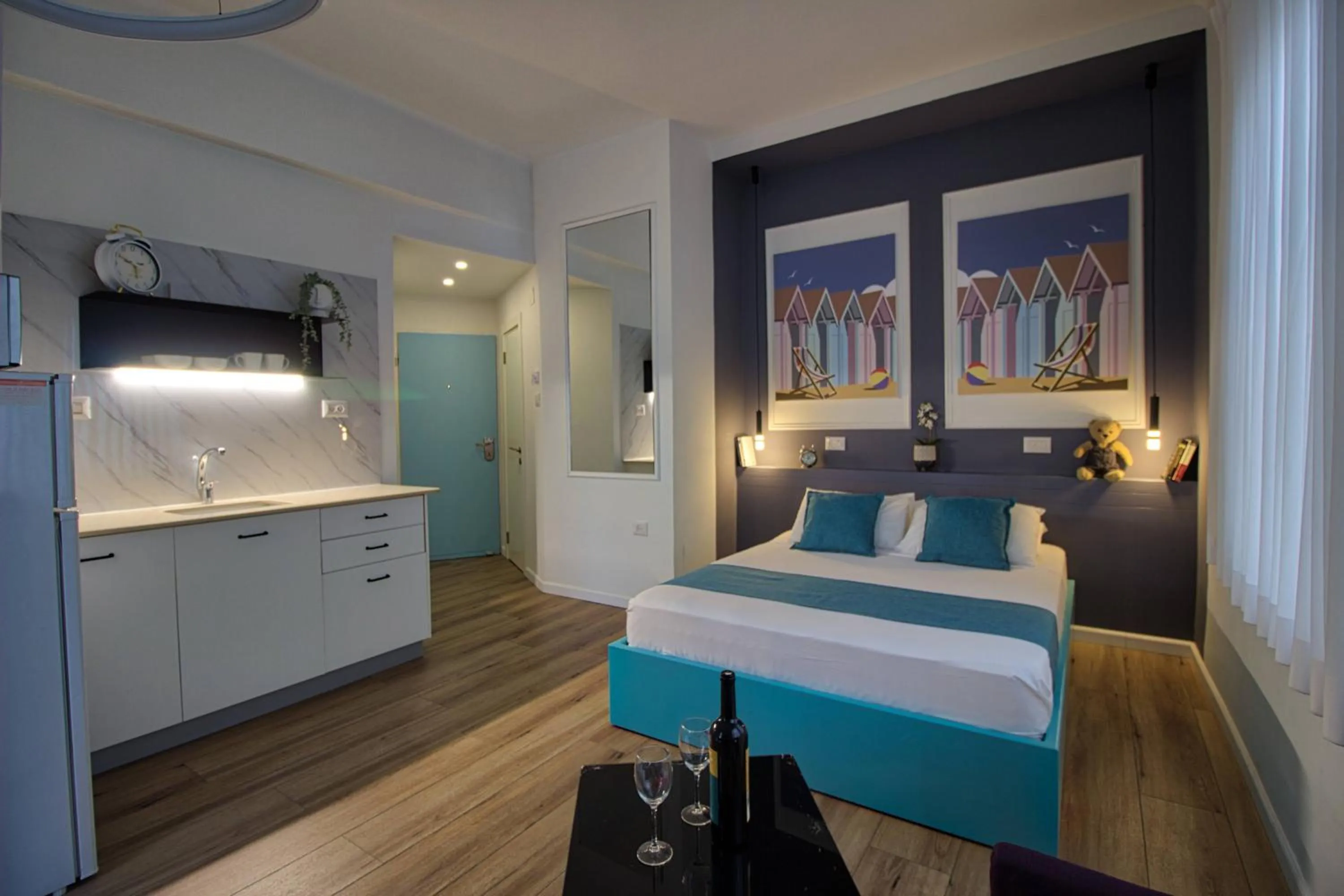 Bed in 1926 Designed ApartHotel