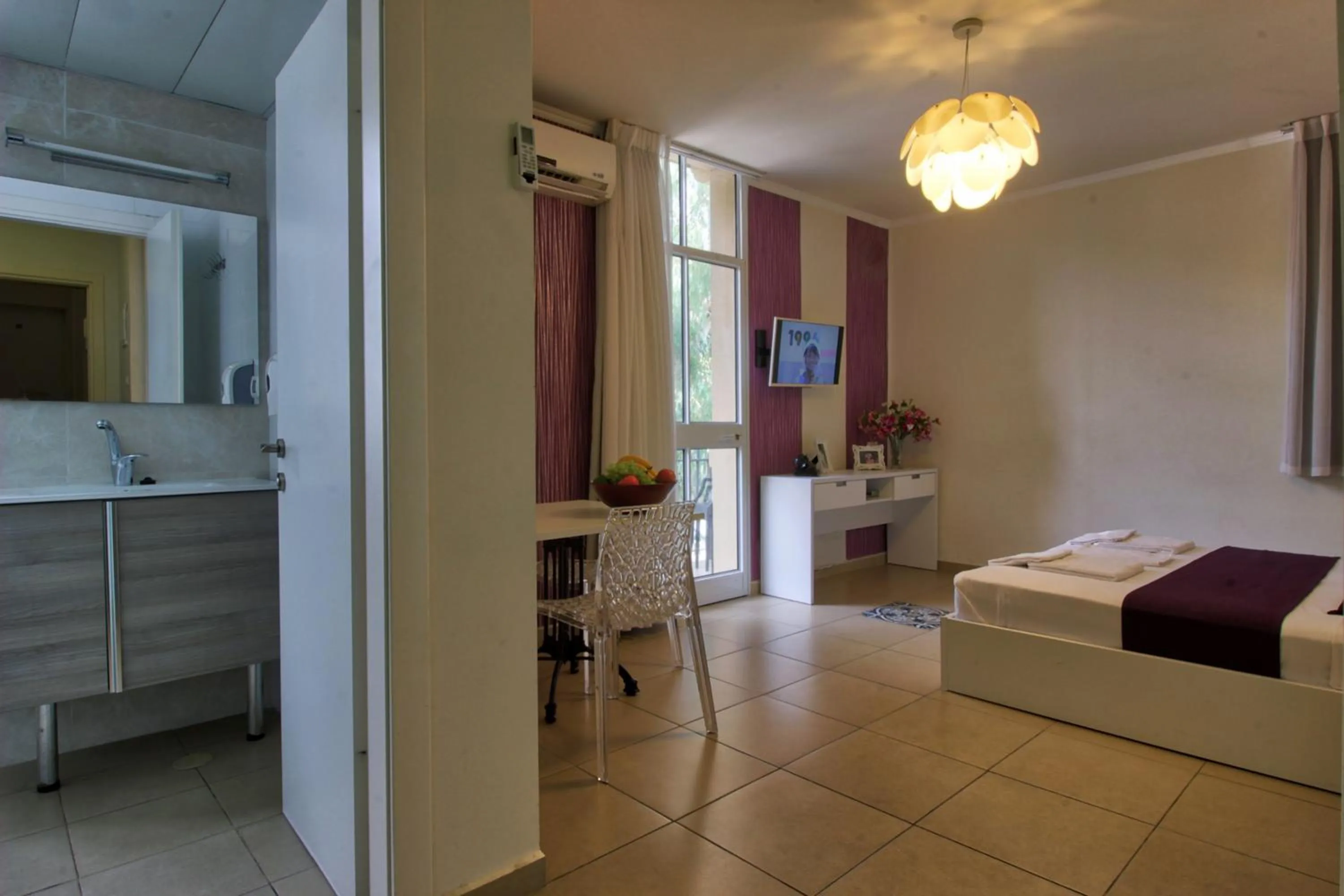 Living room, Bed in 1926 Designed ApartHotel