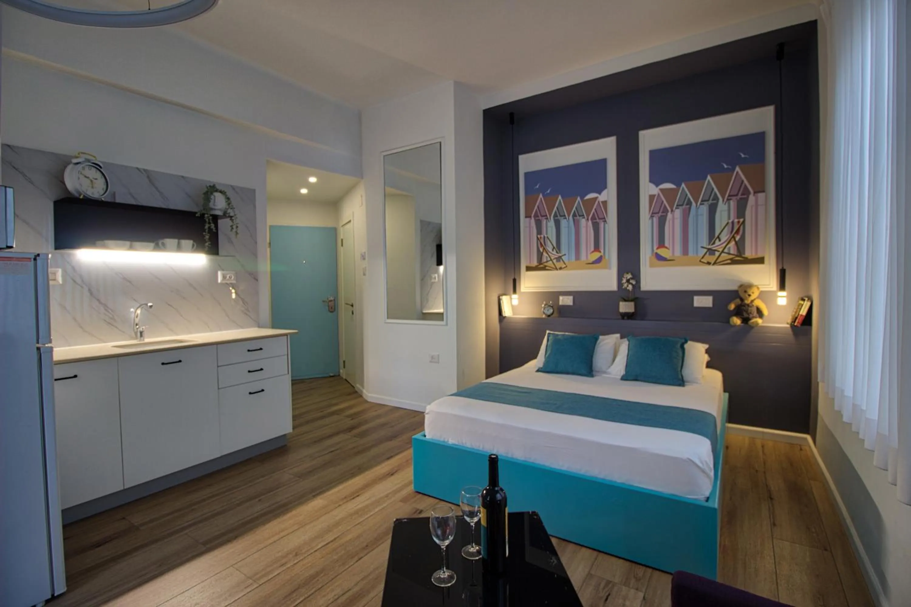 Bed in 1926 Designed ApartHotel