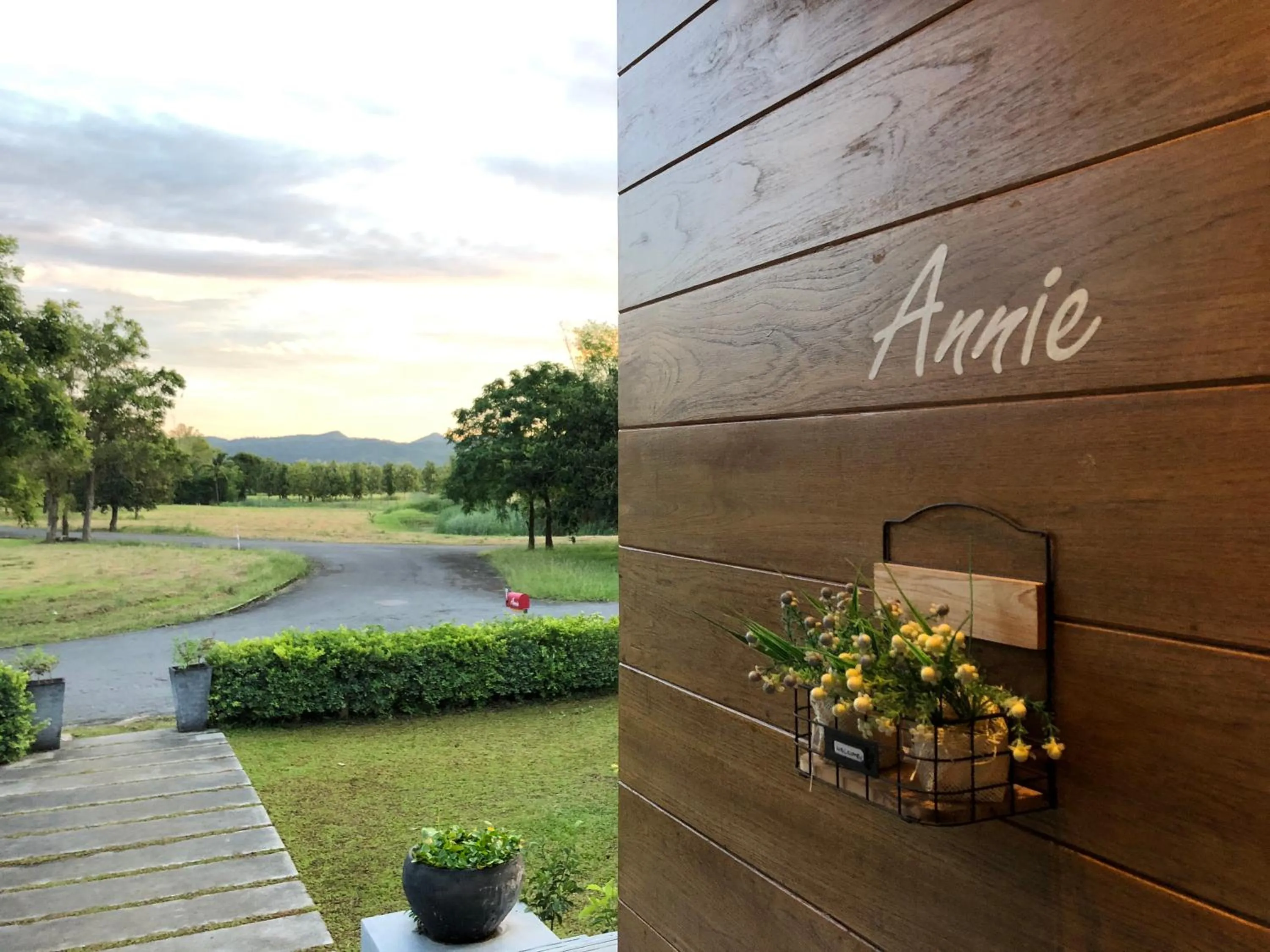 Natural landscape in Annie Villa at Khao Yai