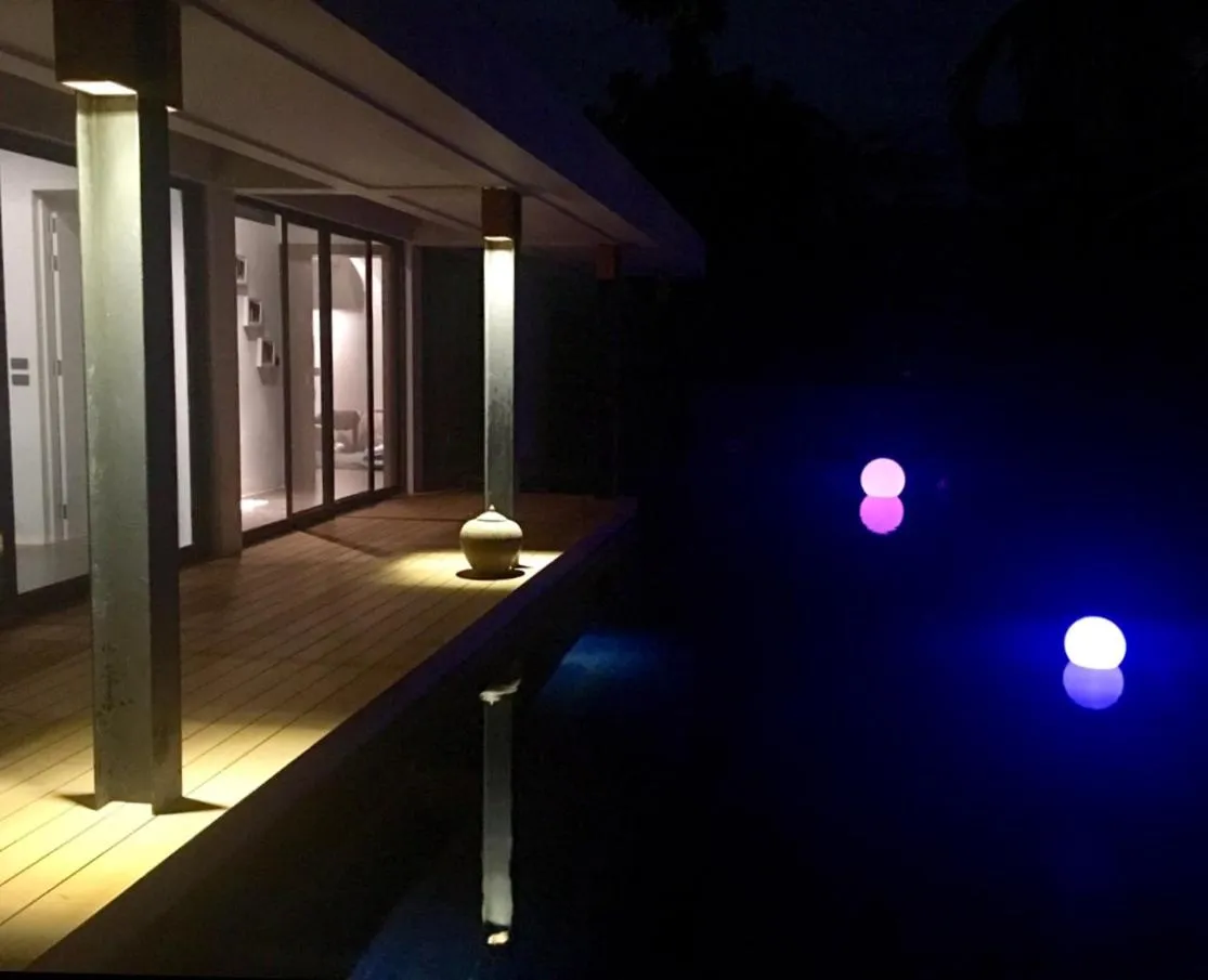 Night in Annie Villa at Khao Yai