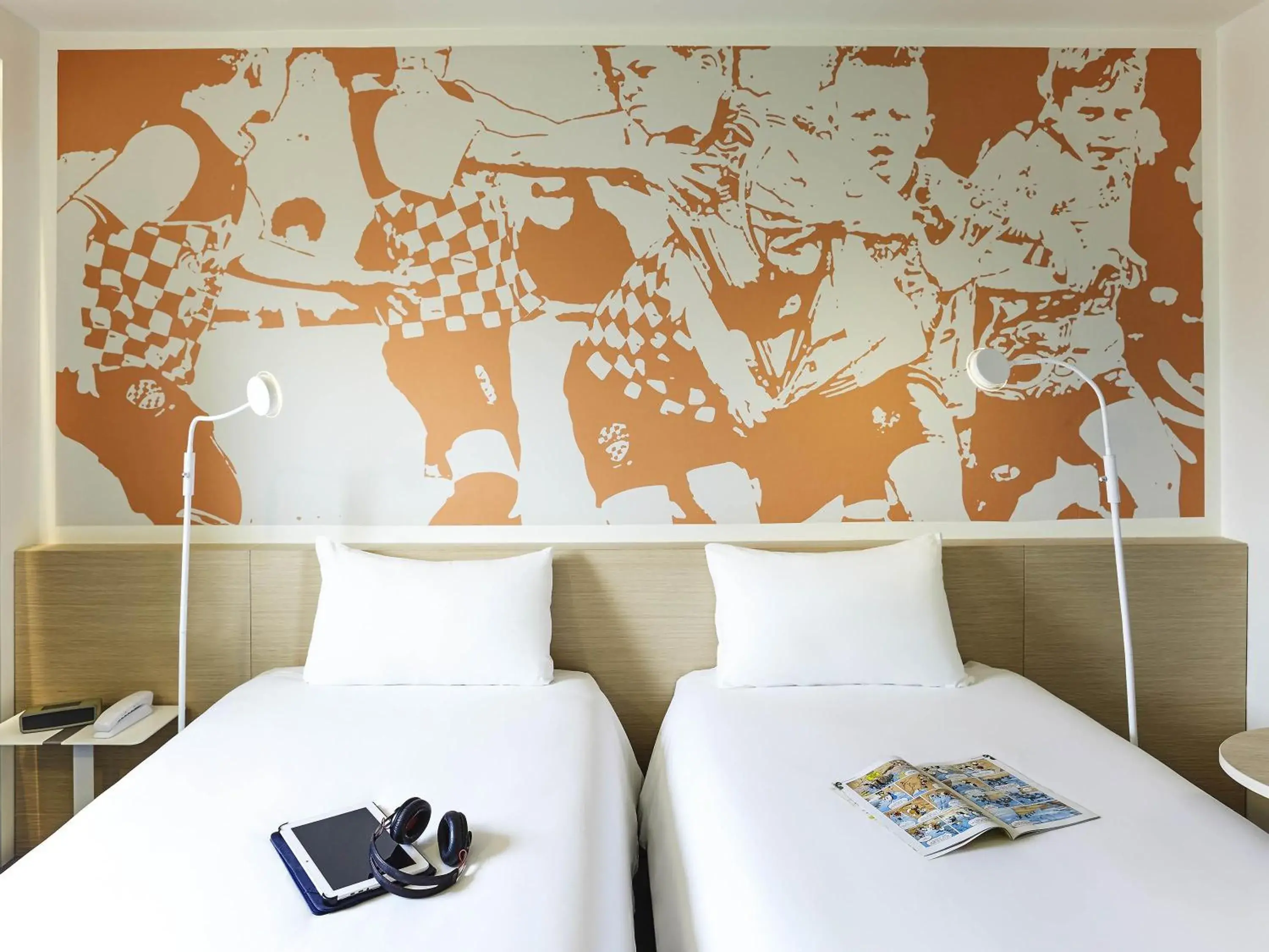 Bedroom, Bed in ibis Styles Toulouse Nord Sesquieres Bedroom, Bed in ibis Styles Toulouse Nord Sesquieres