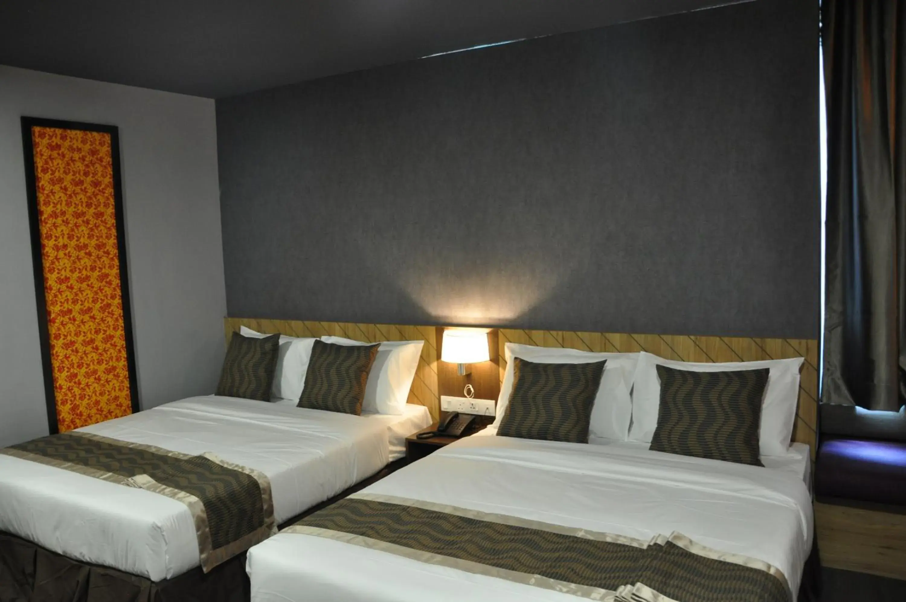 Bed in Valya Hotel, Kuala Terengganu Bed in Valya Hotel, Kuala Terengganu