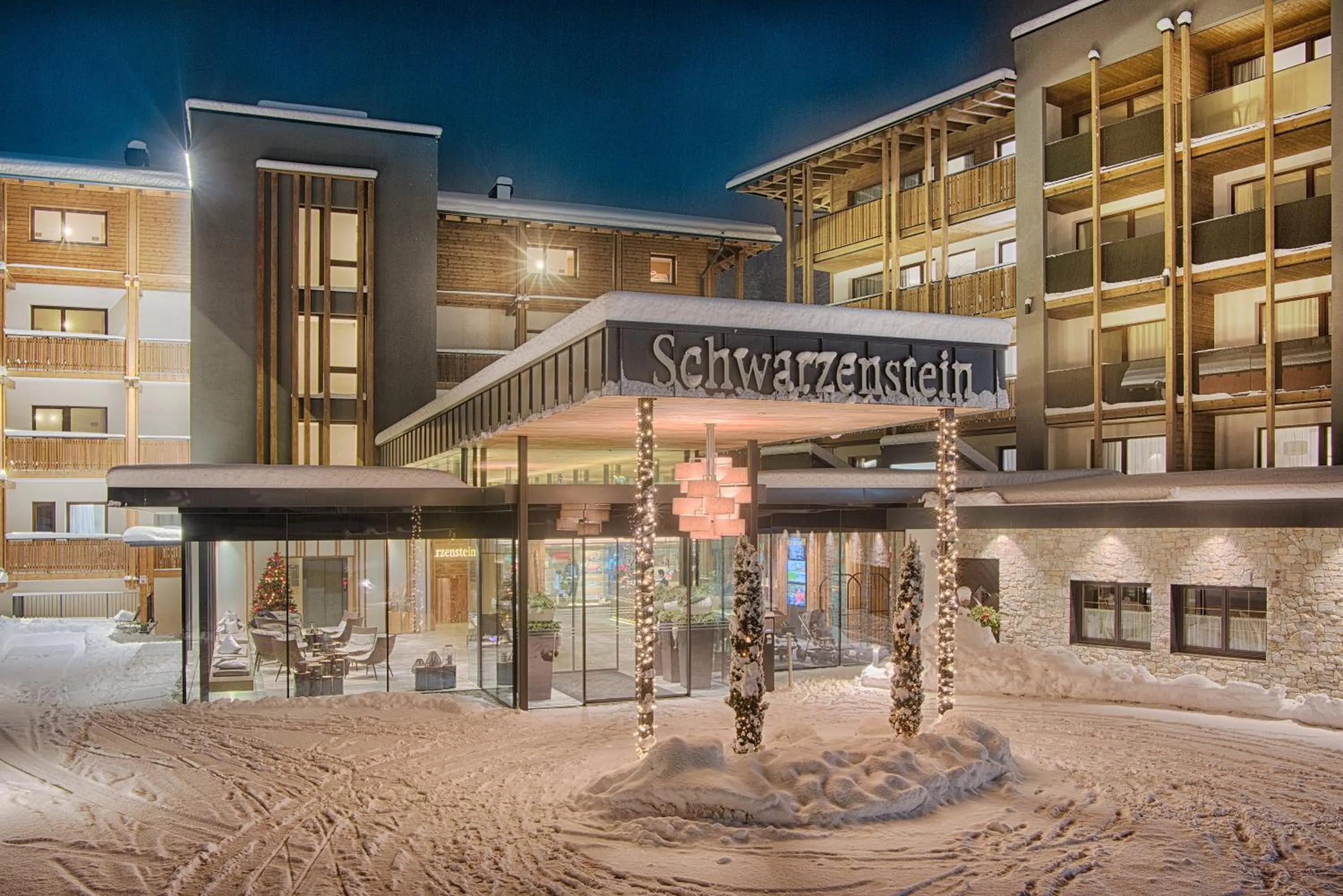 Facade/entrance in Alpine Luxury SPA Resort Schwarzenstein